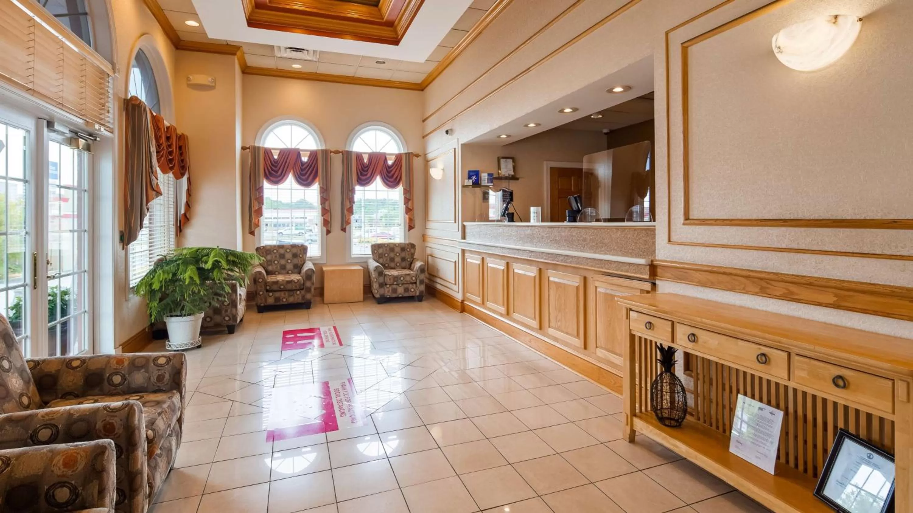 Lobby or reception in Best Western Fredericksburg