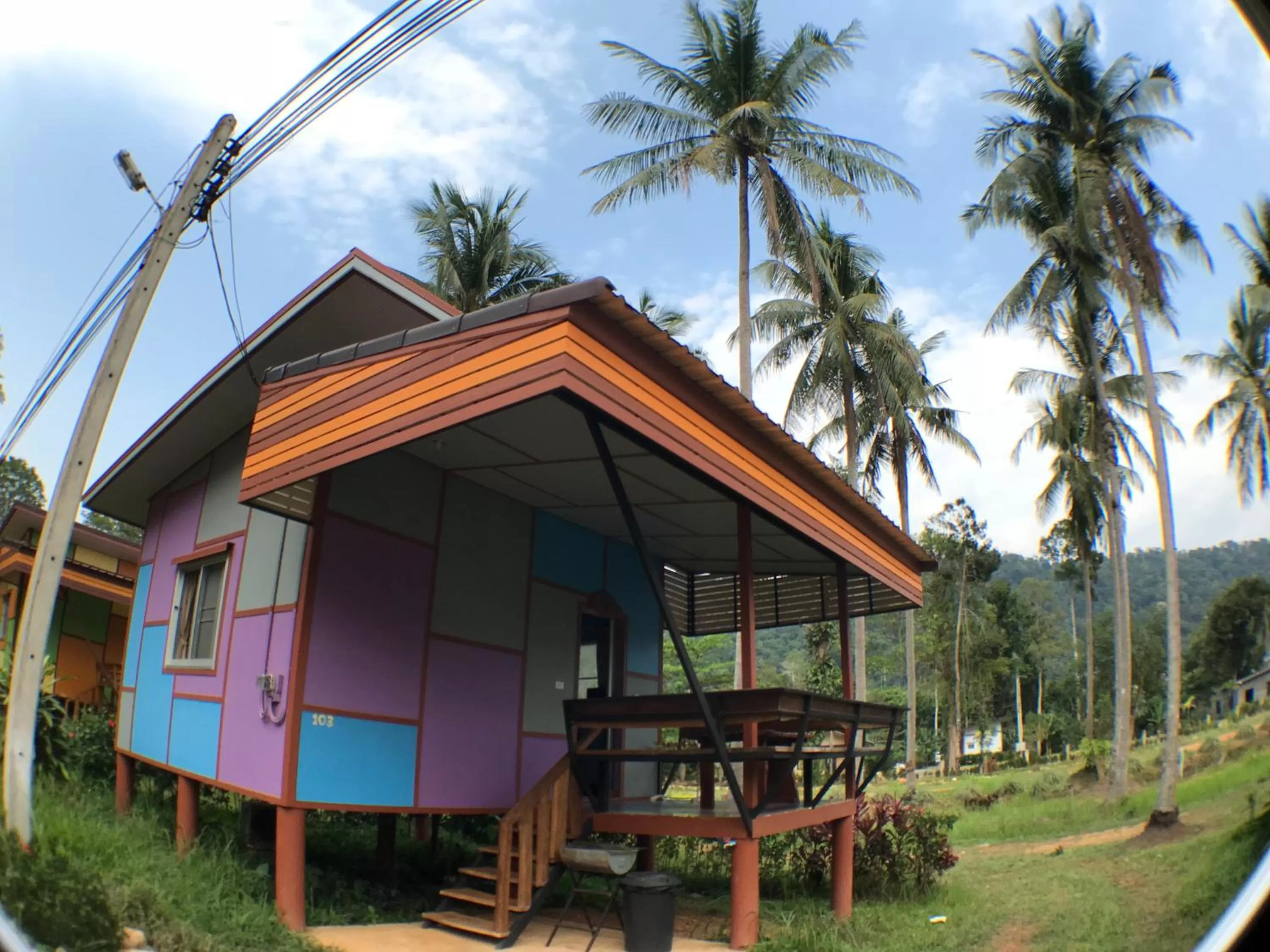 BBQ facilities, Property Building in Fine Times Resort