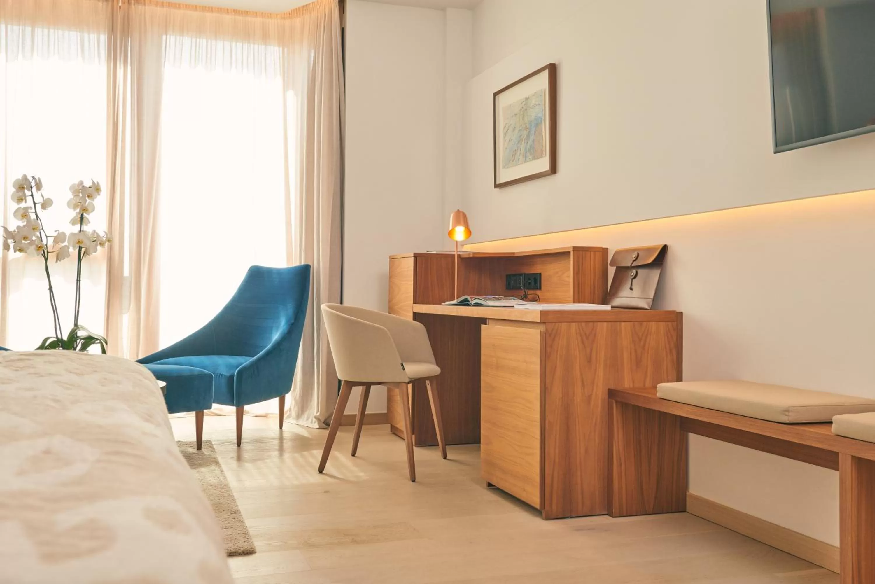 Living room, Bed in Es Princep - The Leading Hotels of the World