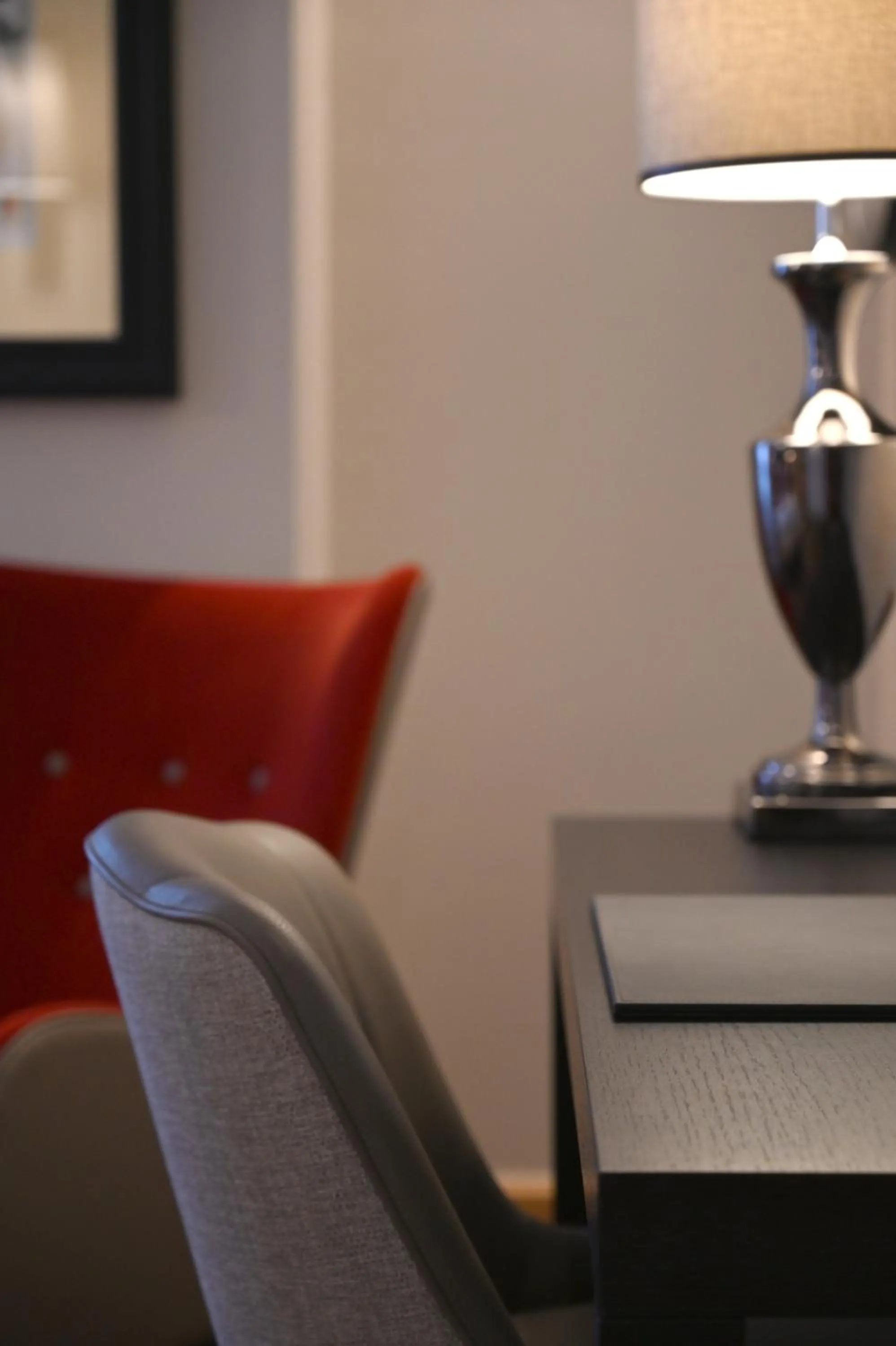 Living room in Hôtel Le Rempart