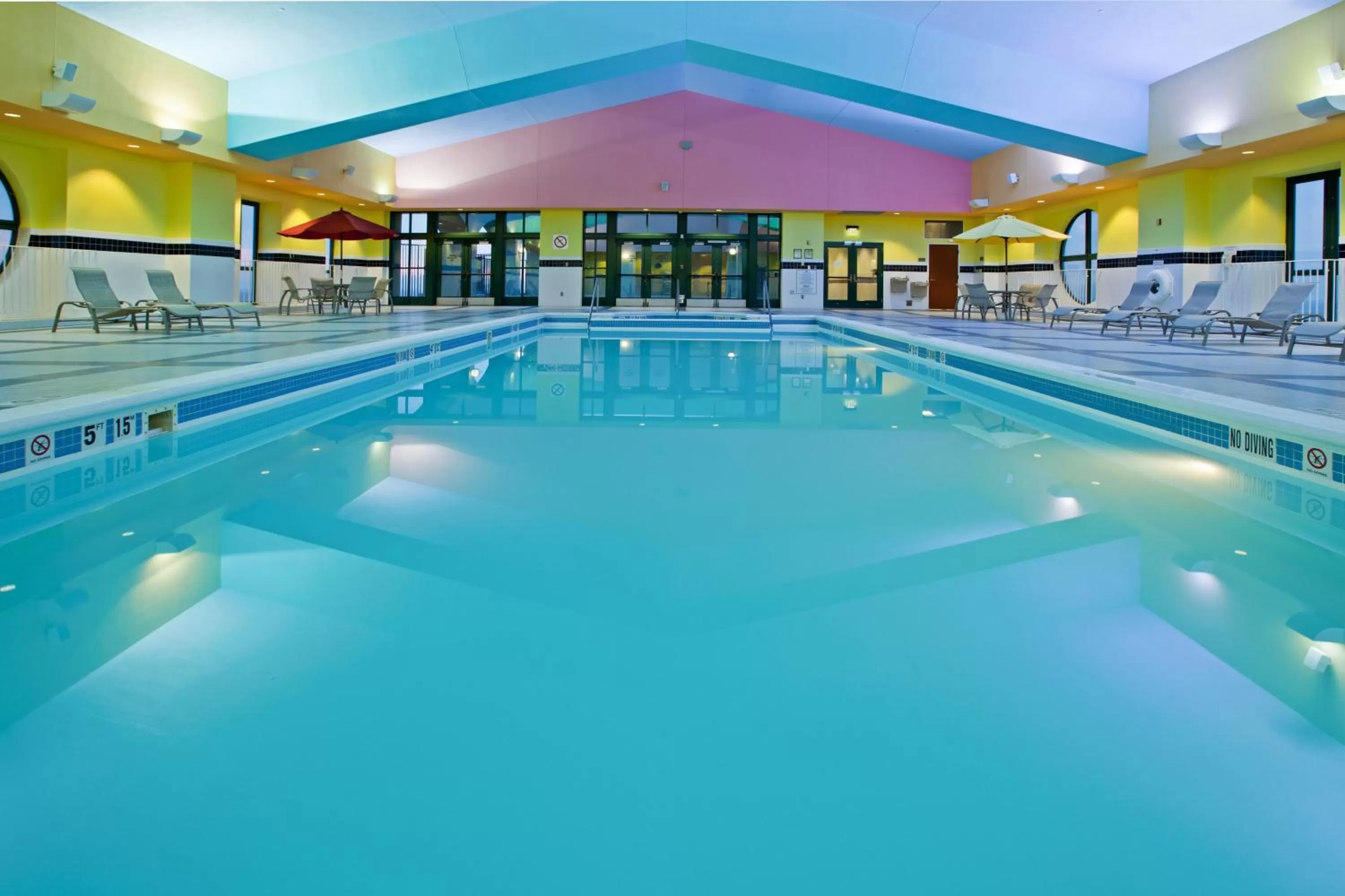 Swimming pool in Crowne Plaza Springfield Convention Center by IHG
