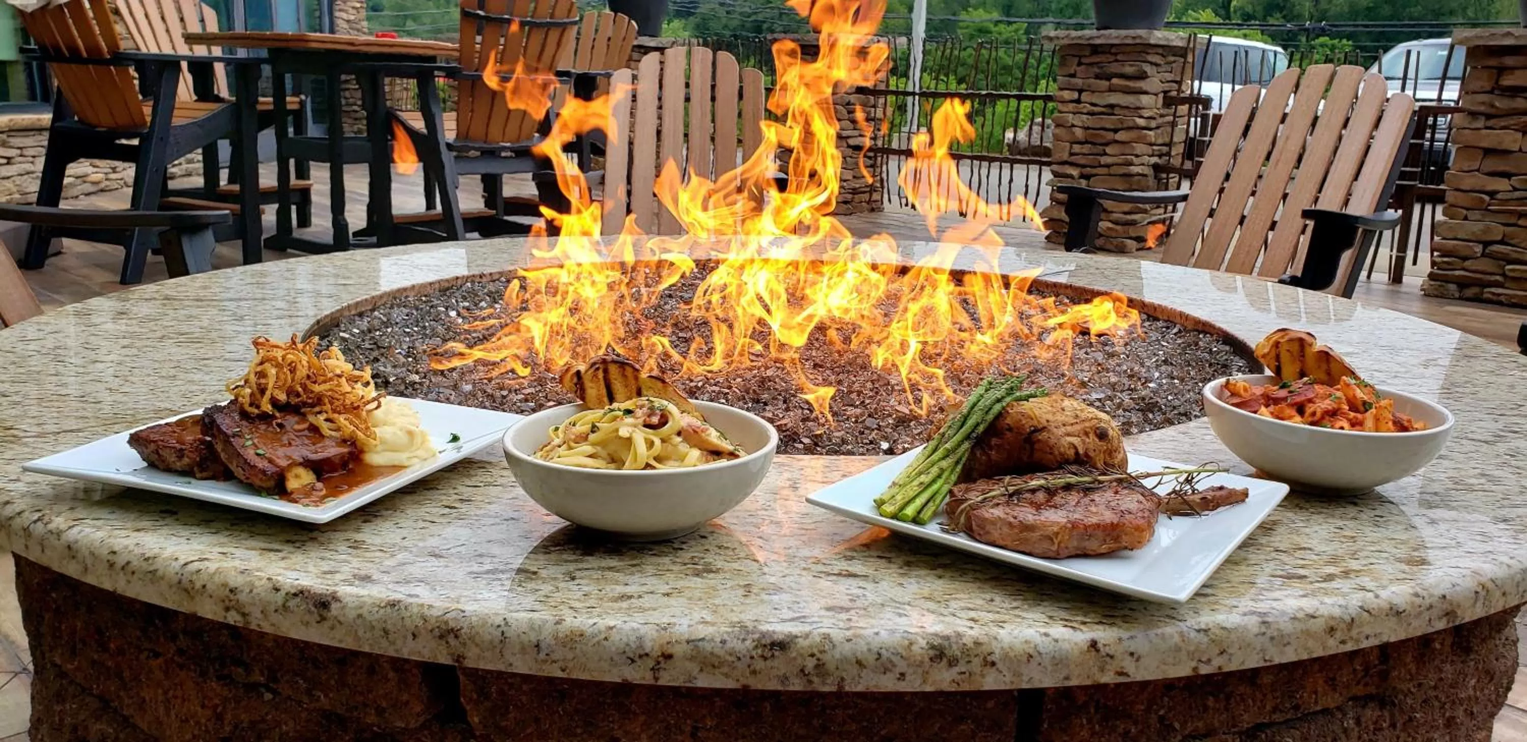 Food in Hyatt Place at The Hollywood Casino Pittsburgh South