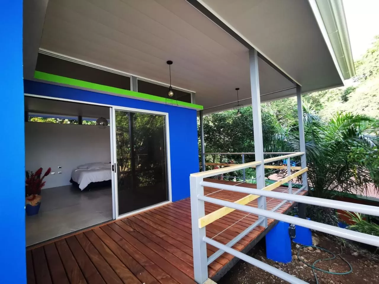 Facade/entrance, Balcony/Terrace in Agutipaca Bungalows