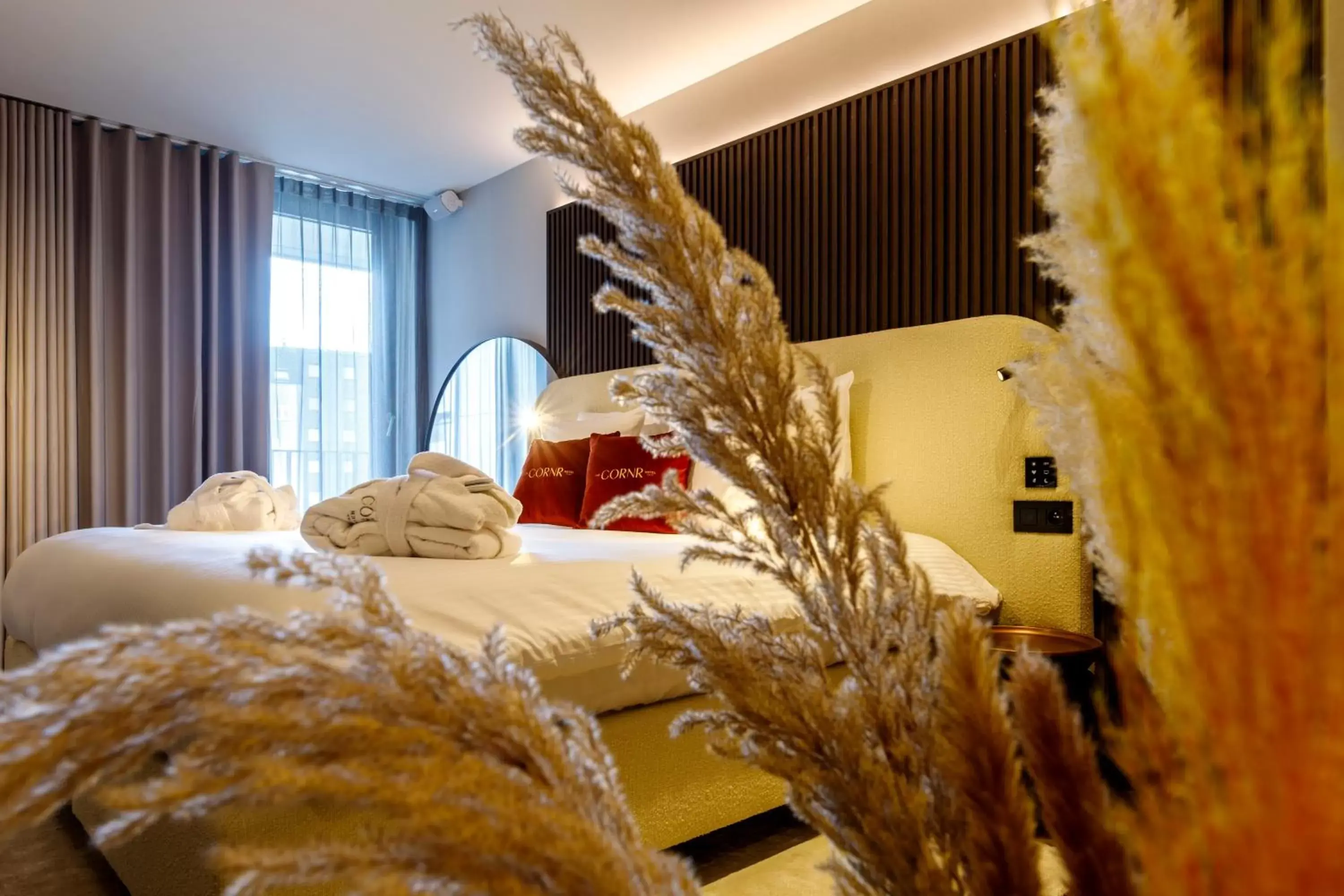 Executive Room with Kingsize Bed and Balcony in The CORNR Hotel Executive Room with Kingsize Bed and Balcony in The CORNR Hotel