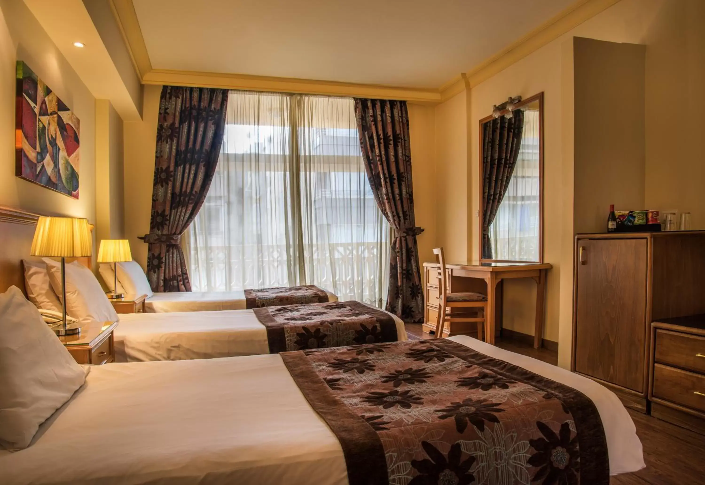 Standard Triple Room with Balcony in Bella Riva Hotel Standard Triple Room with Balcony in Bella Riva Hotel