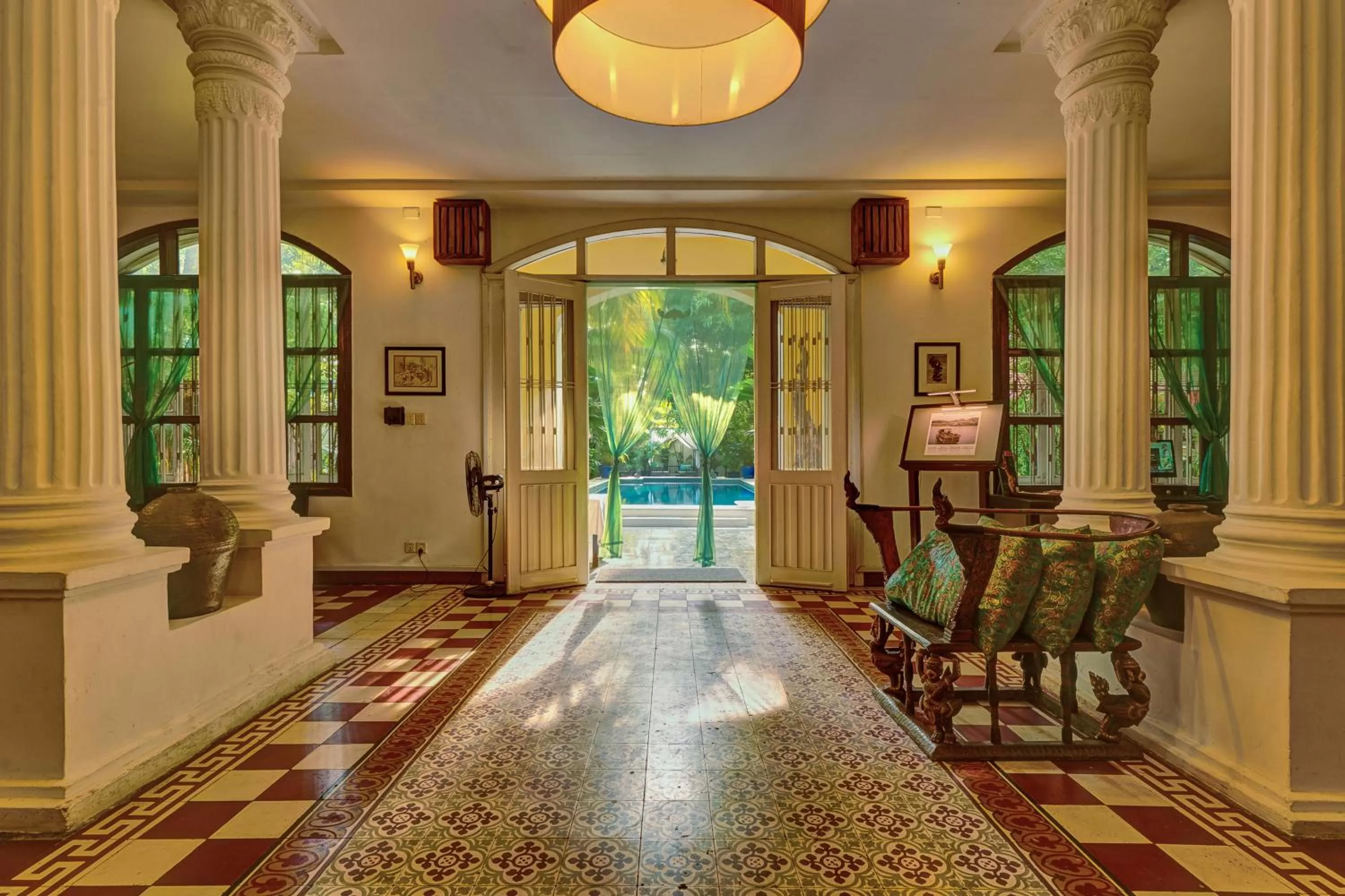 Area and facilities in The Pavilion