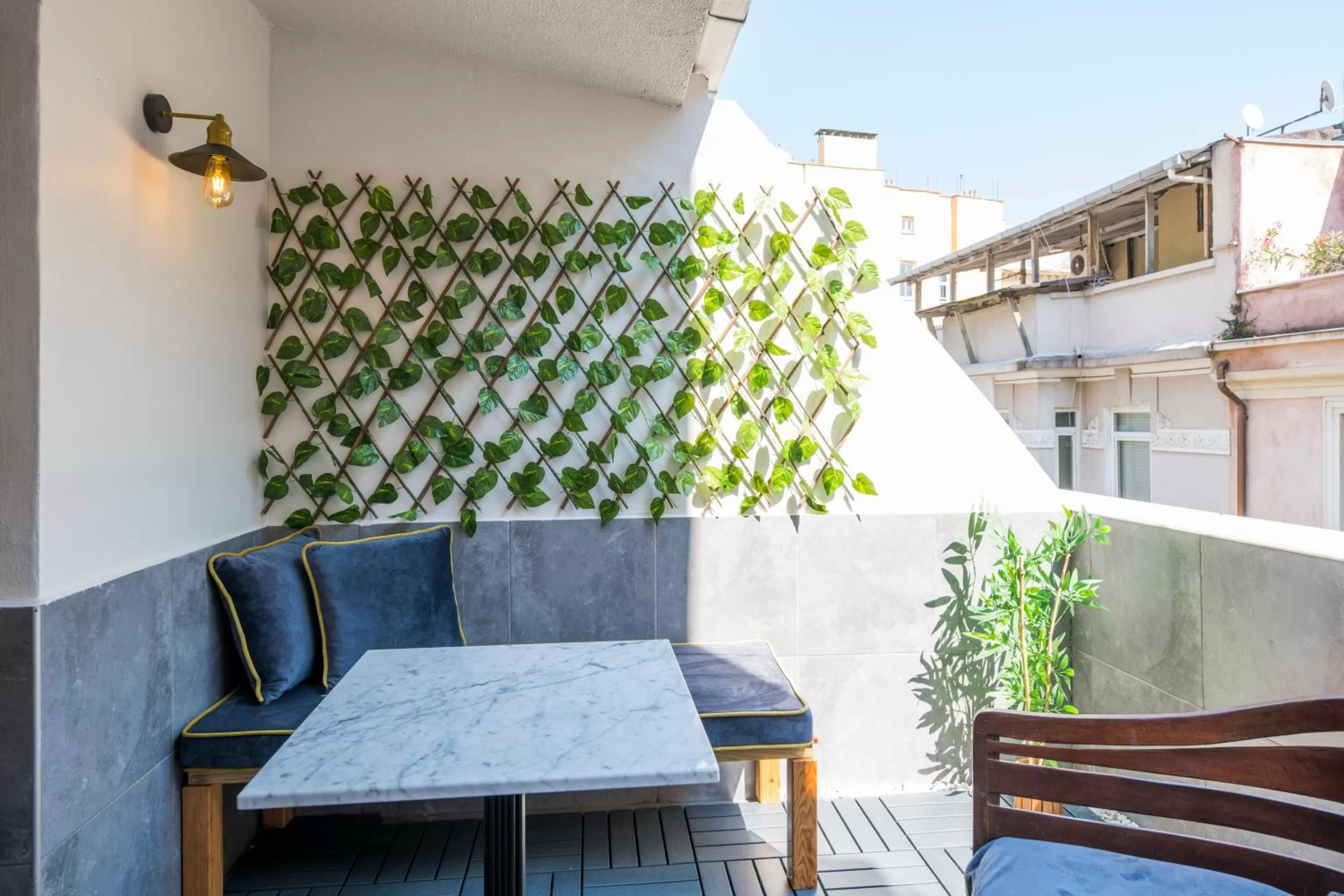 Balcony/Terrace in The Wilson Galata Hotel