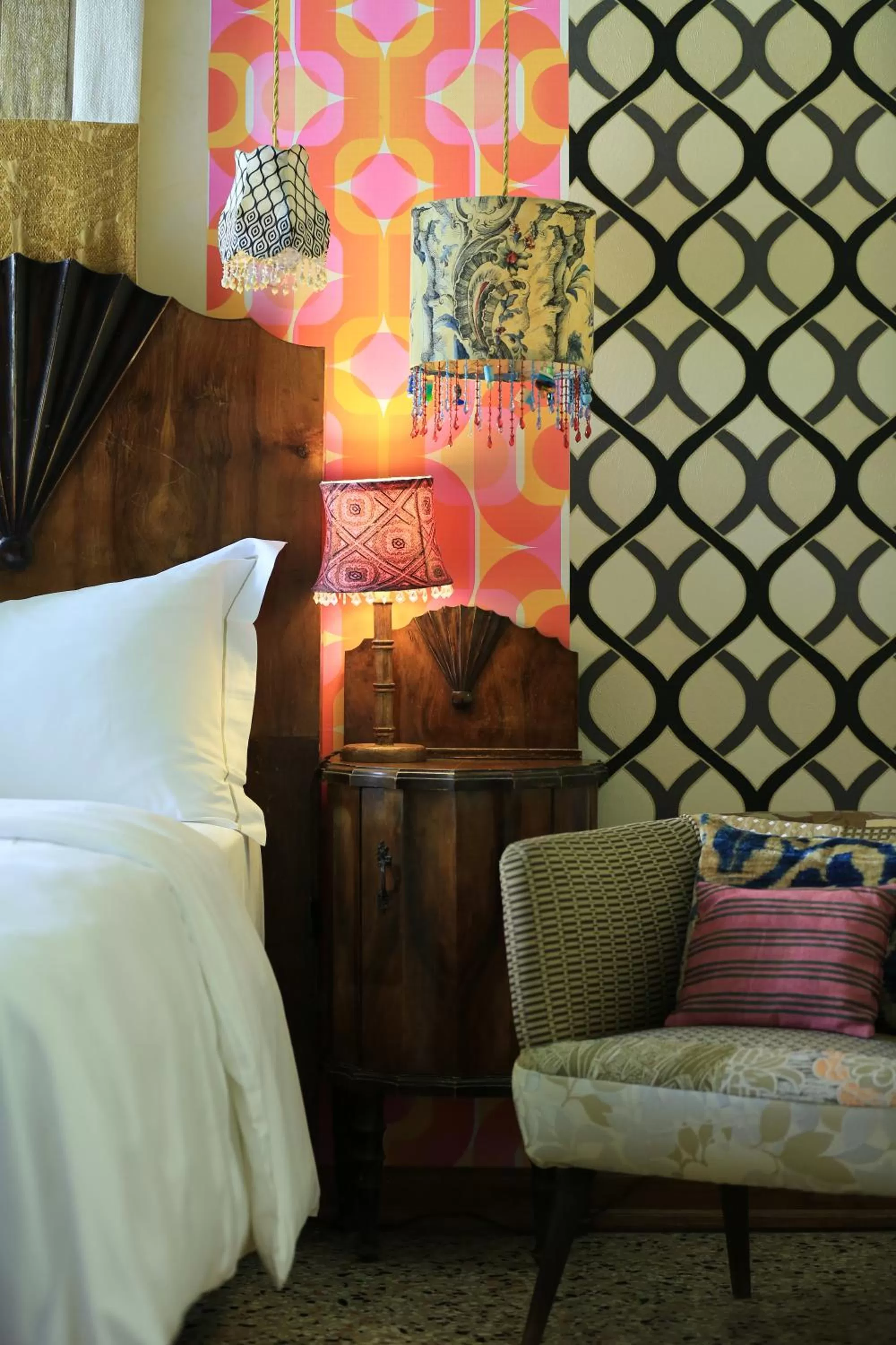 Decorative detail, Bed in Novecento - By Romanelli Family