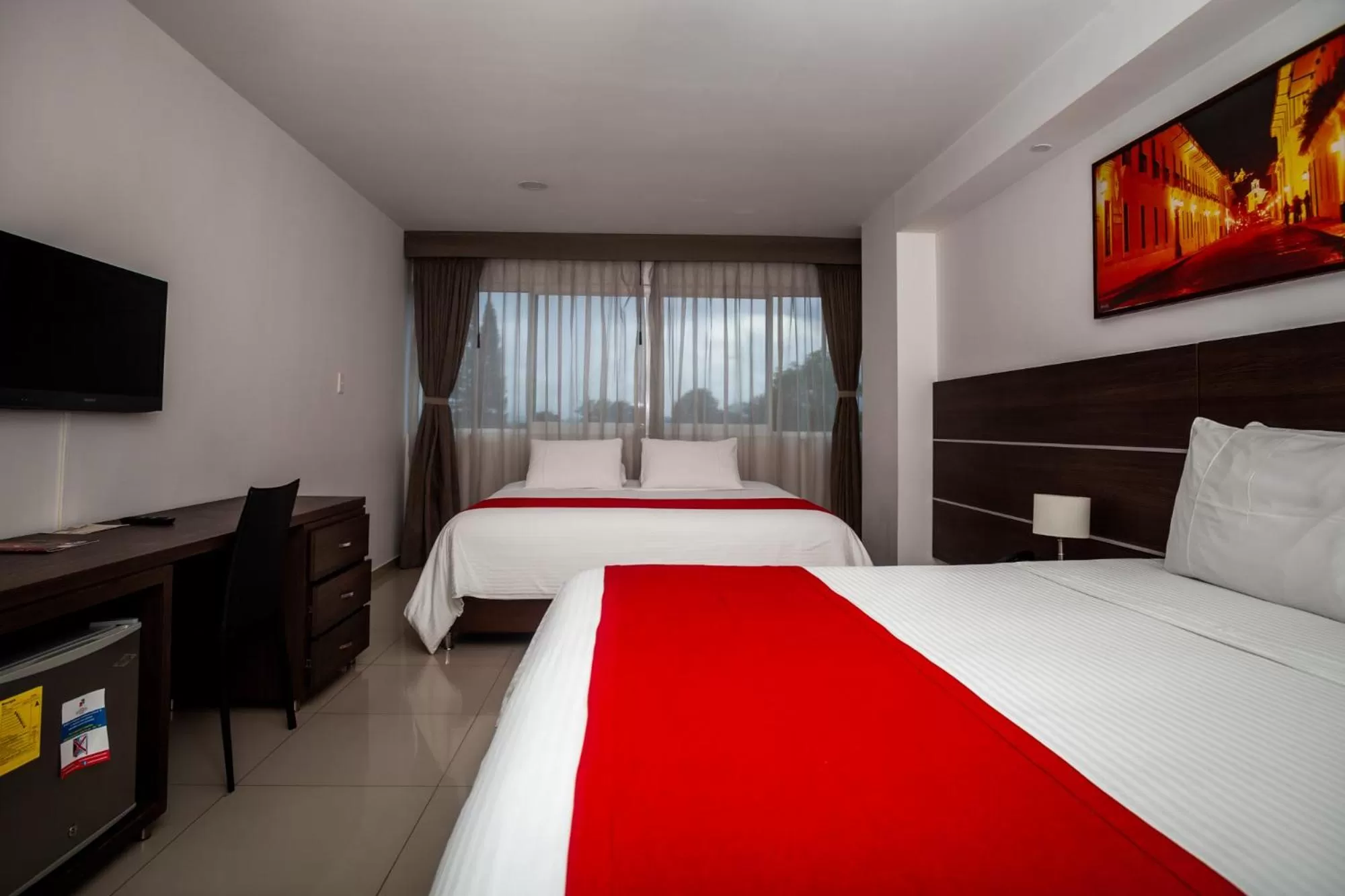 Bed in Hotel San Martin Popayan