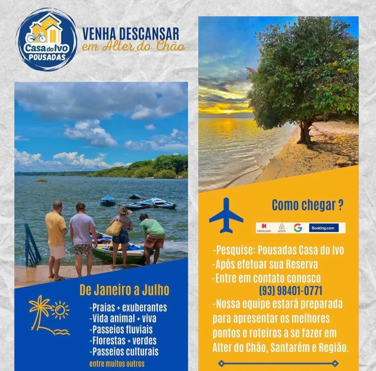 Natural landscape in Pousada Casa do Ivo Santarém