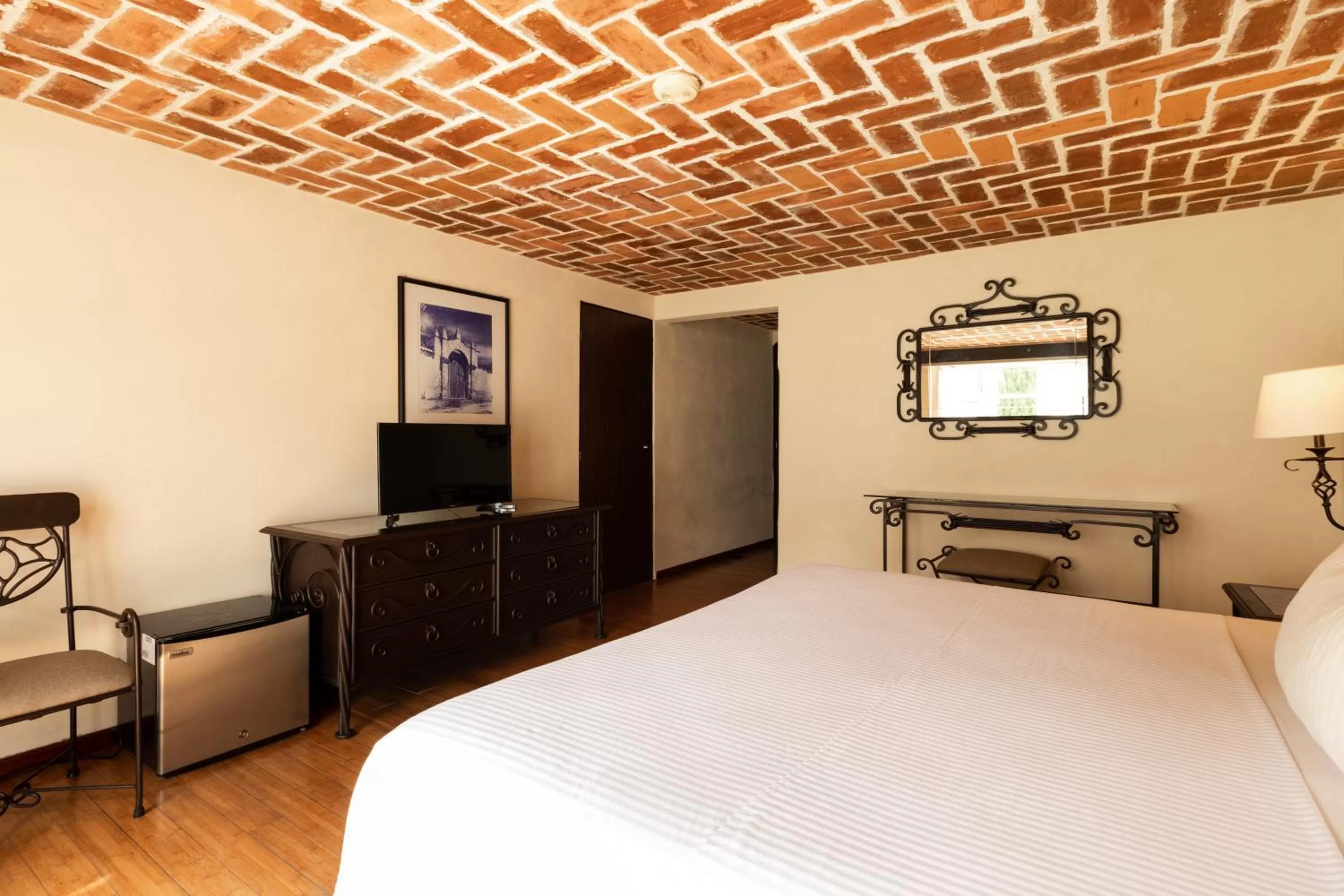 Bed in Hotel Villa Mercedes San Cristobal