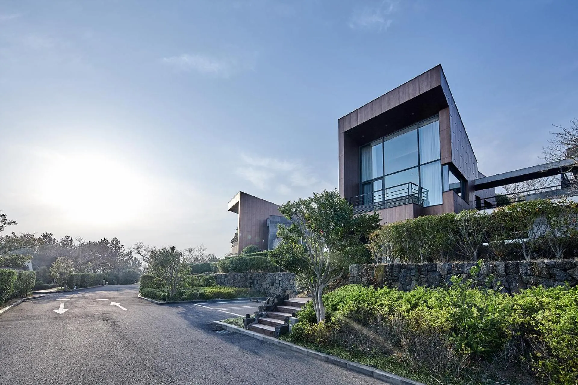 Property building in Lotte Resort Jeju Artvillas