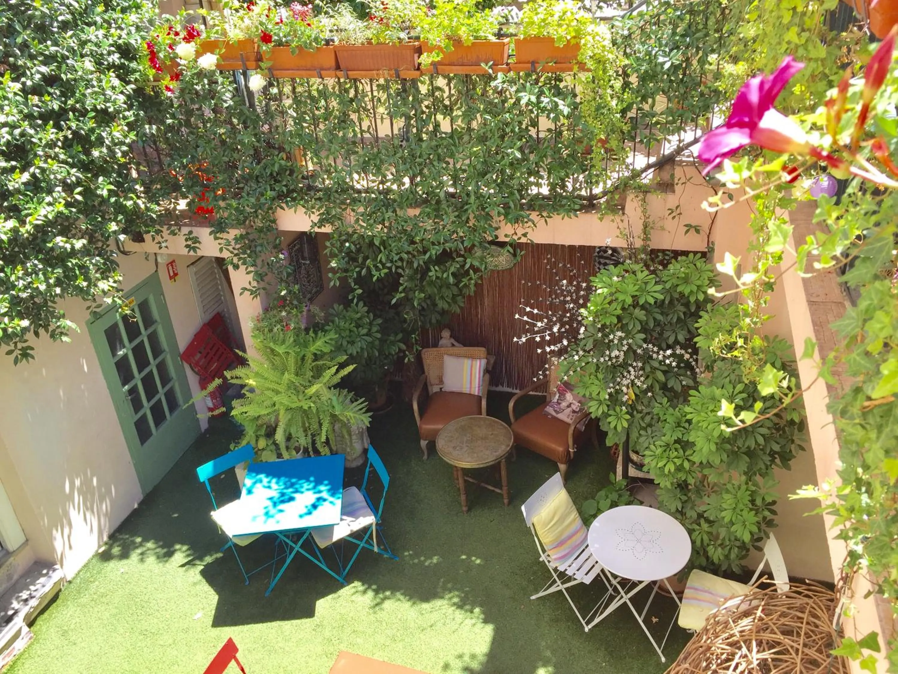 Patio in Hotel des Dames