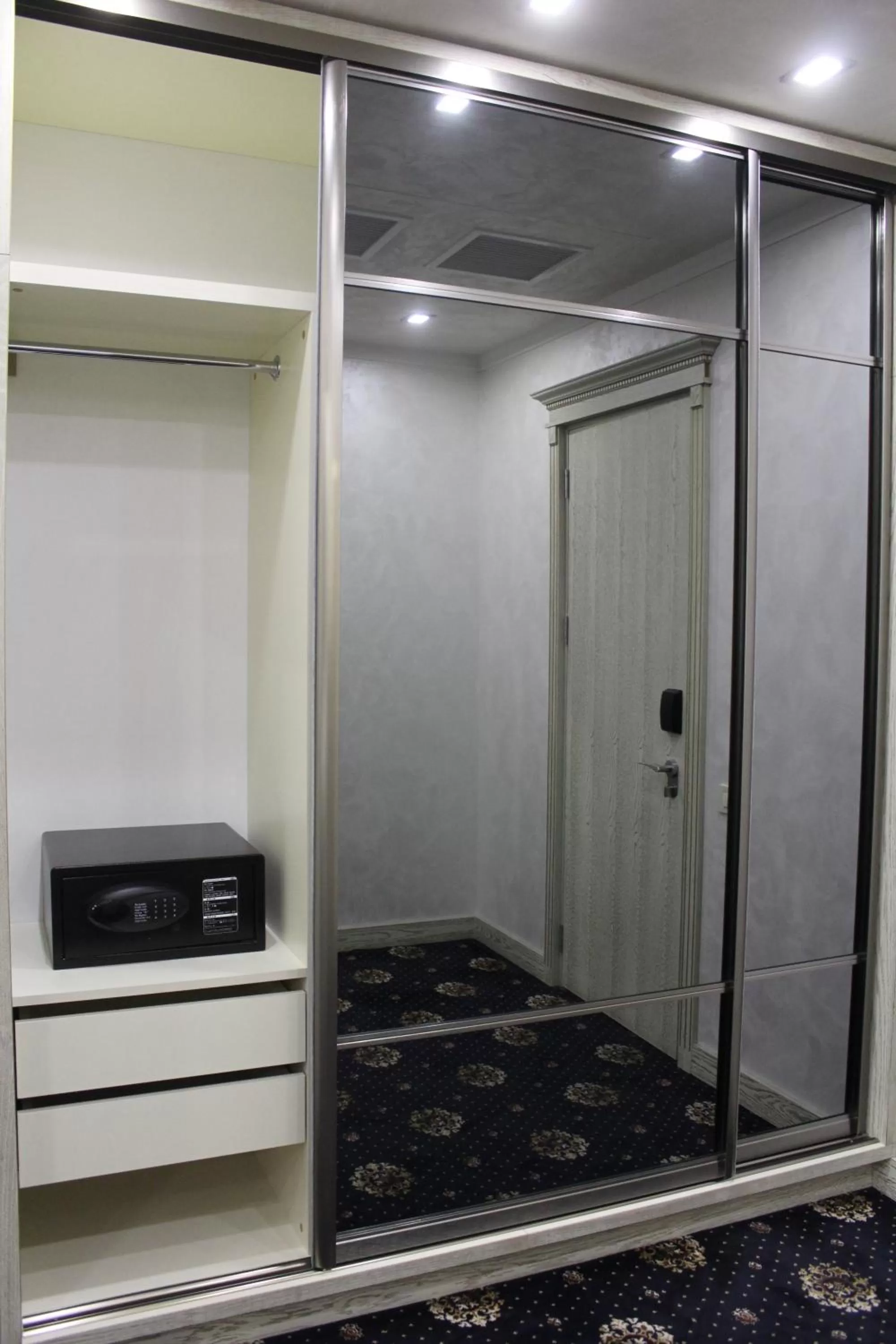 Decorative detail, Bathroom in Erebuni Hotel Yerevan