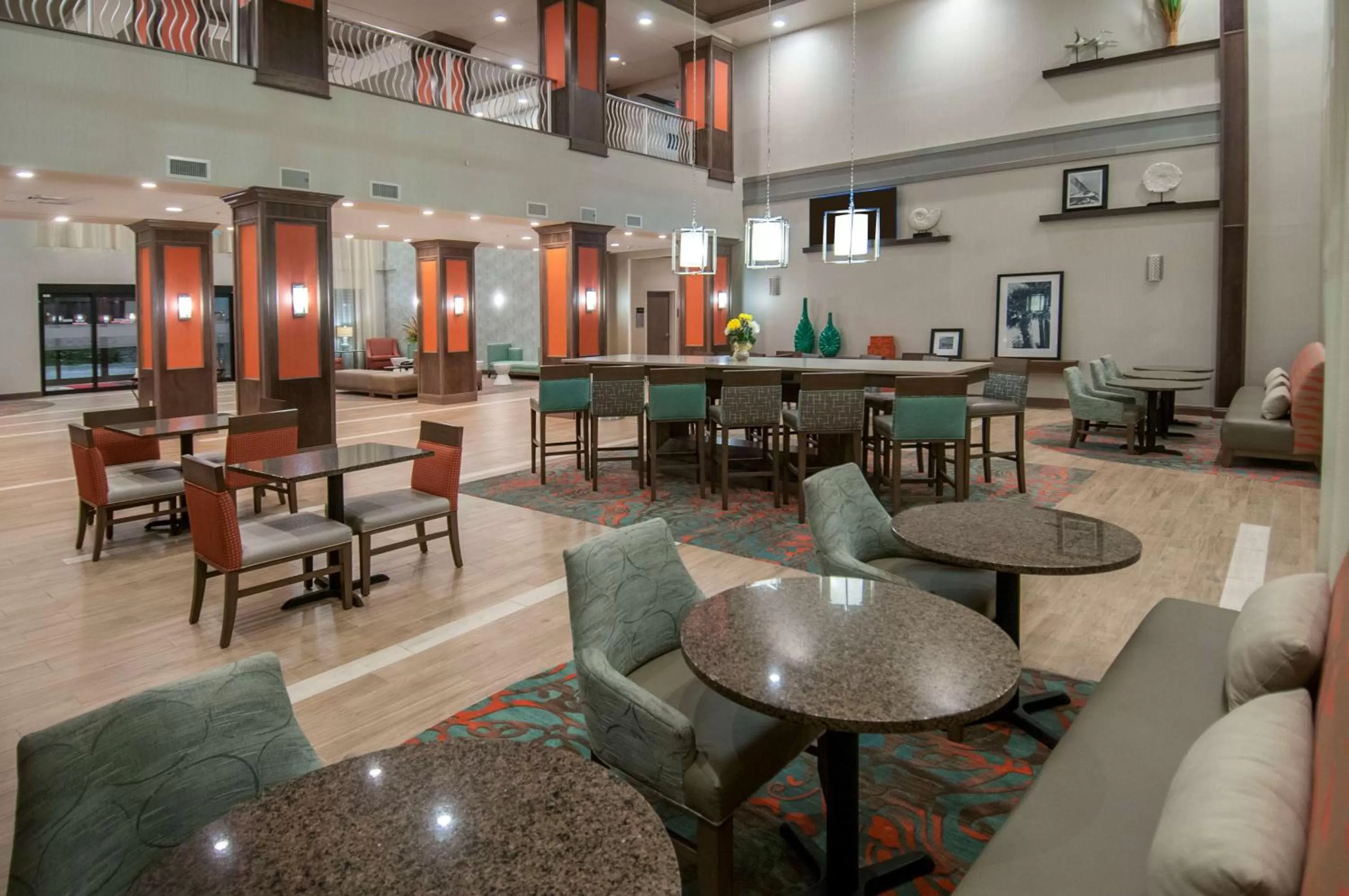 Lobby or reception in Hampton Inn & Suites Pensacola/I-10 Pine Forest Road