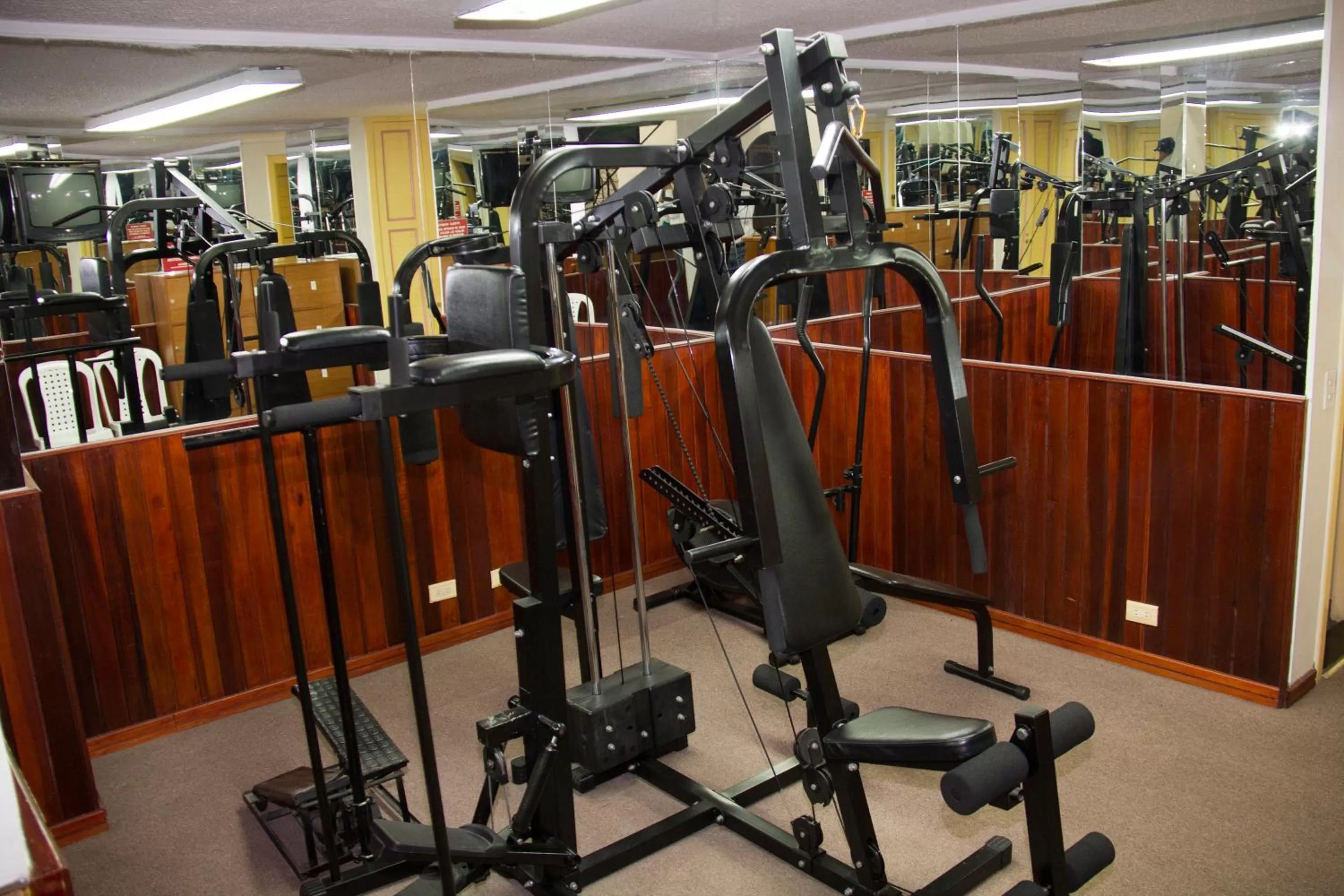 Fitness centre/facilities in Hotel Don Saul