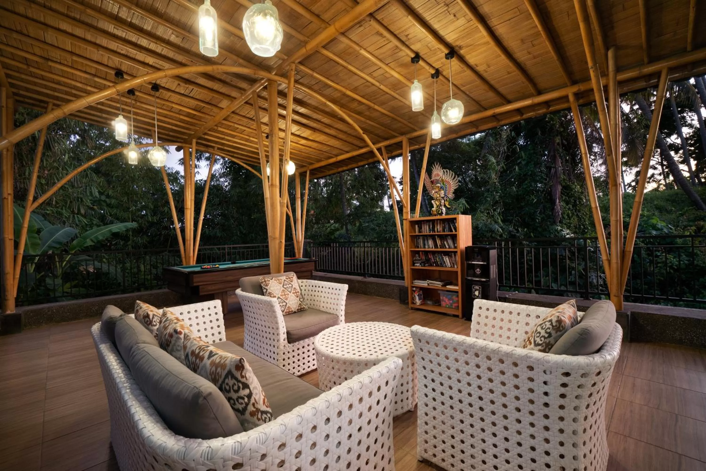 Living room in Mayura Ubud Retreat