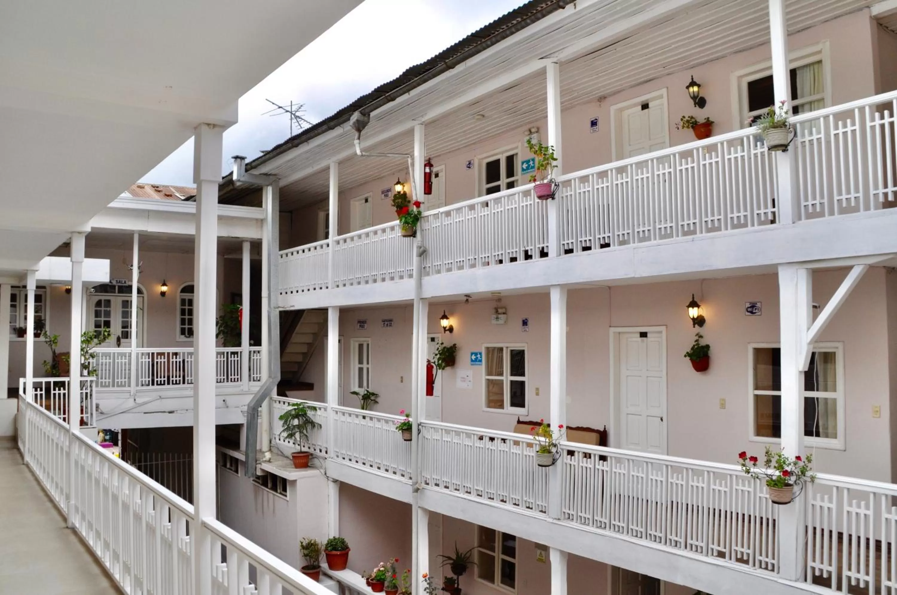 Property building, Balcony/Terrace in Hotel Europa