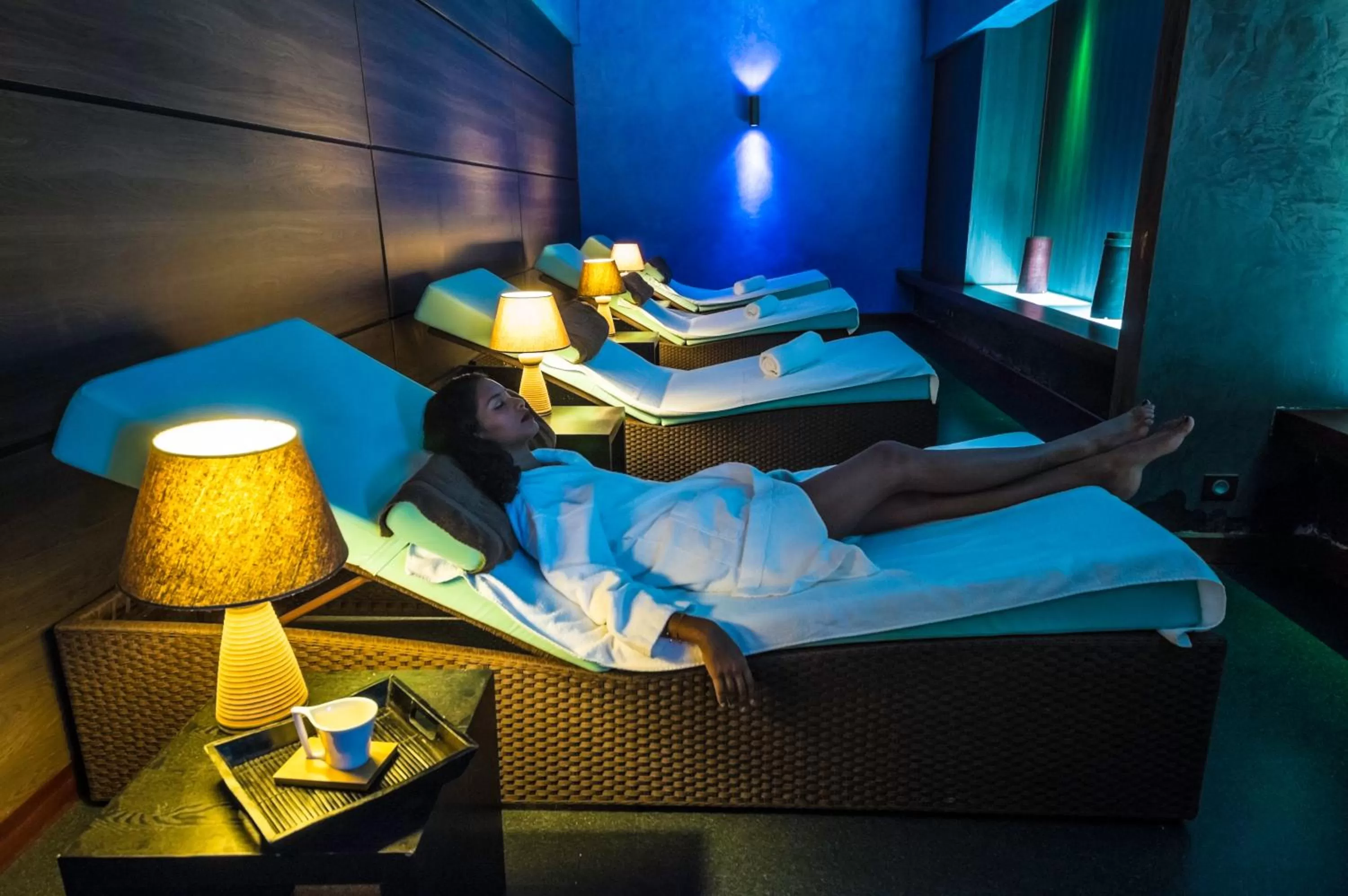 Sauna in Mahogany Hotel Residence & Spa