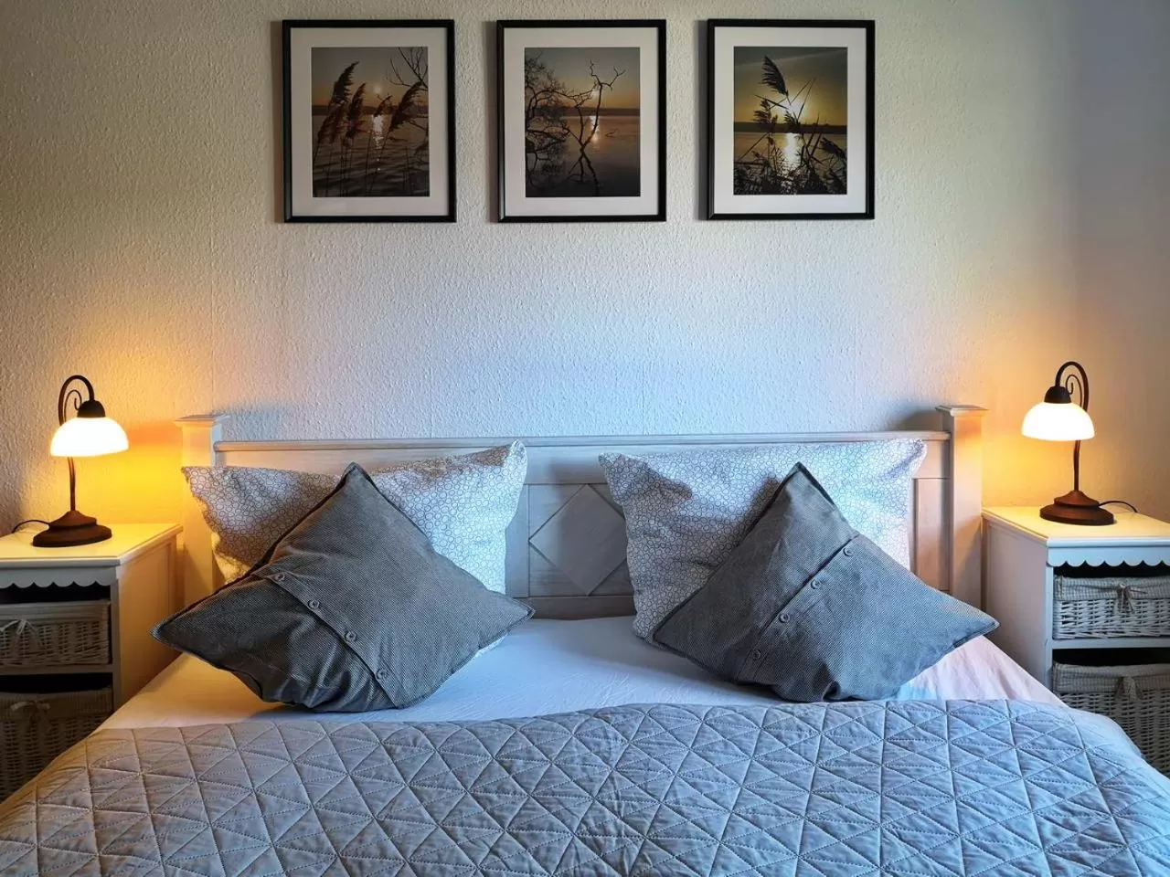 Bed in Landlust Hotel