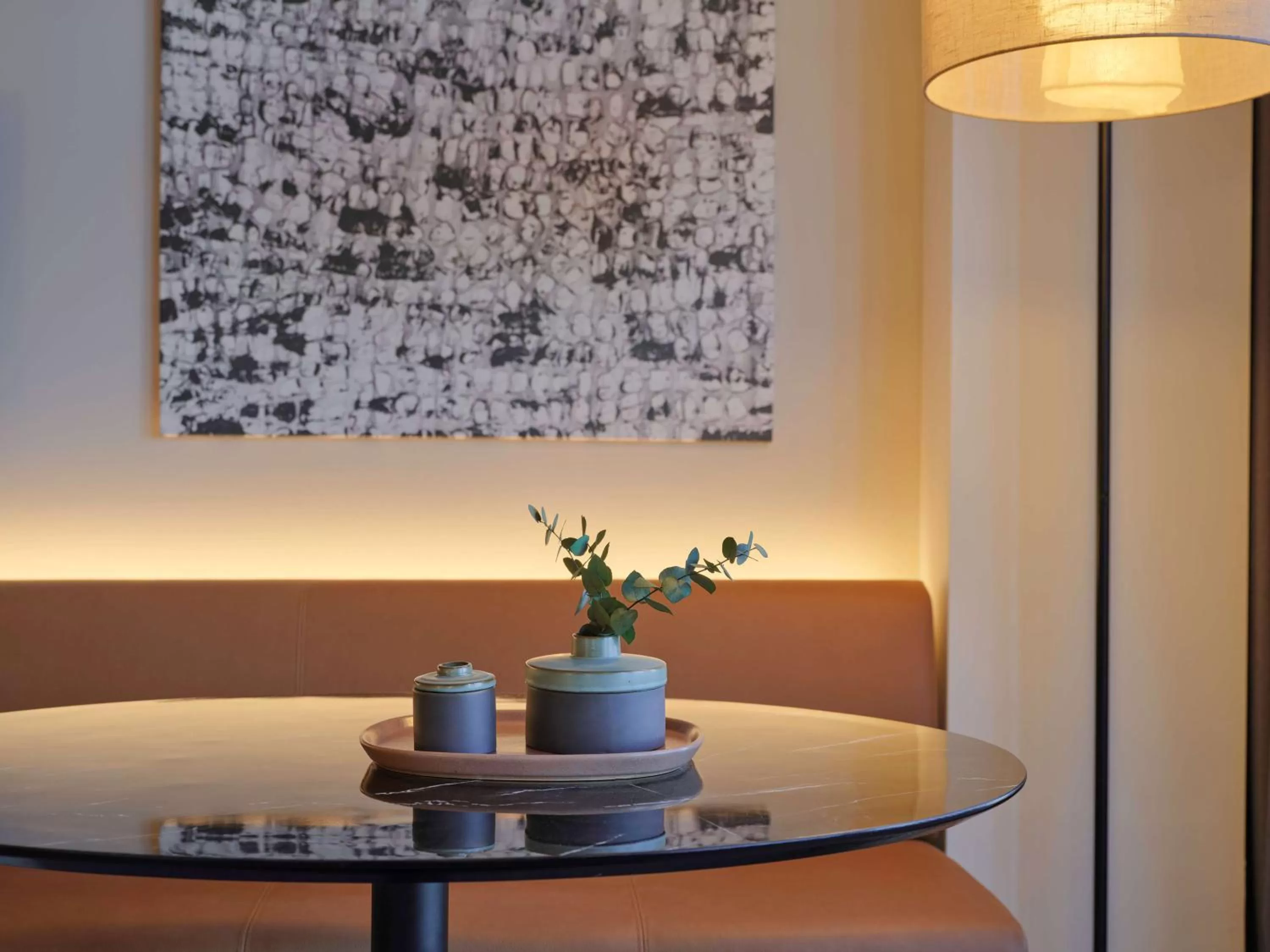 Living room in Adina Apartment Hotel Munich