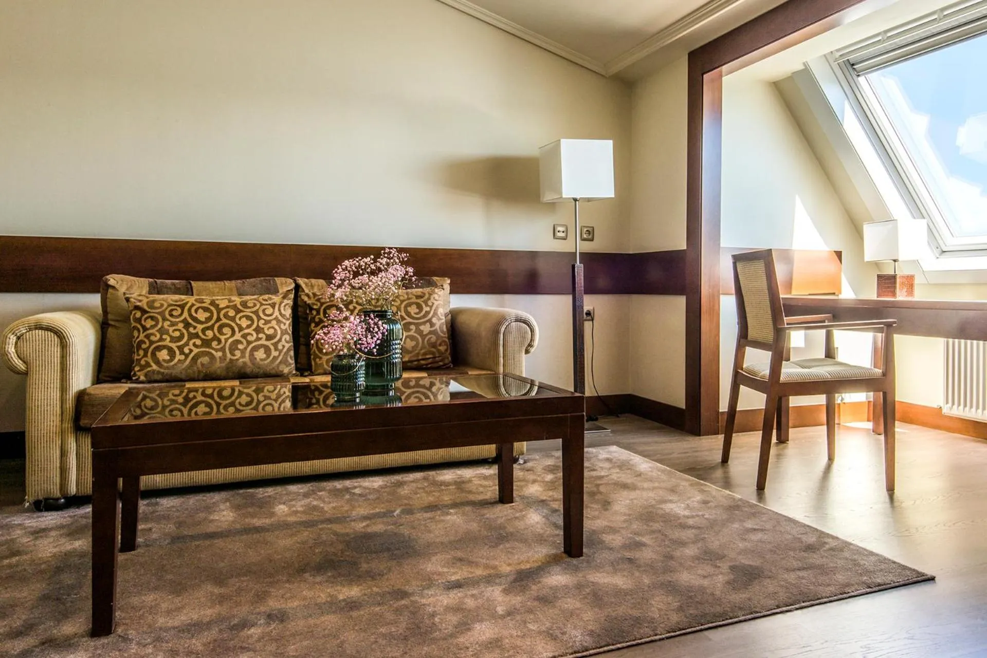 Living room in Eurostars Louxo Talaso