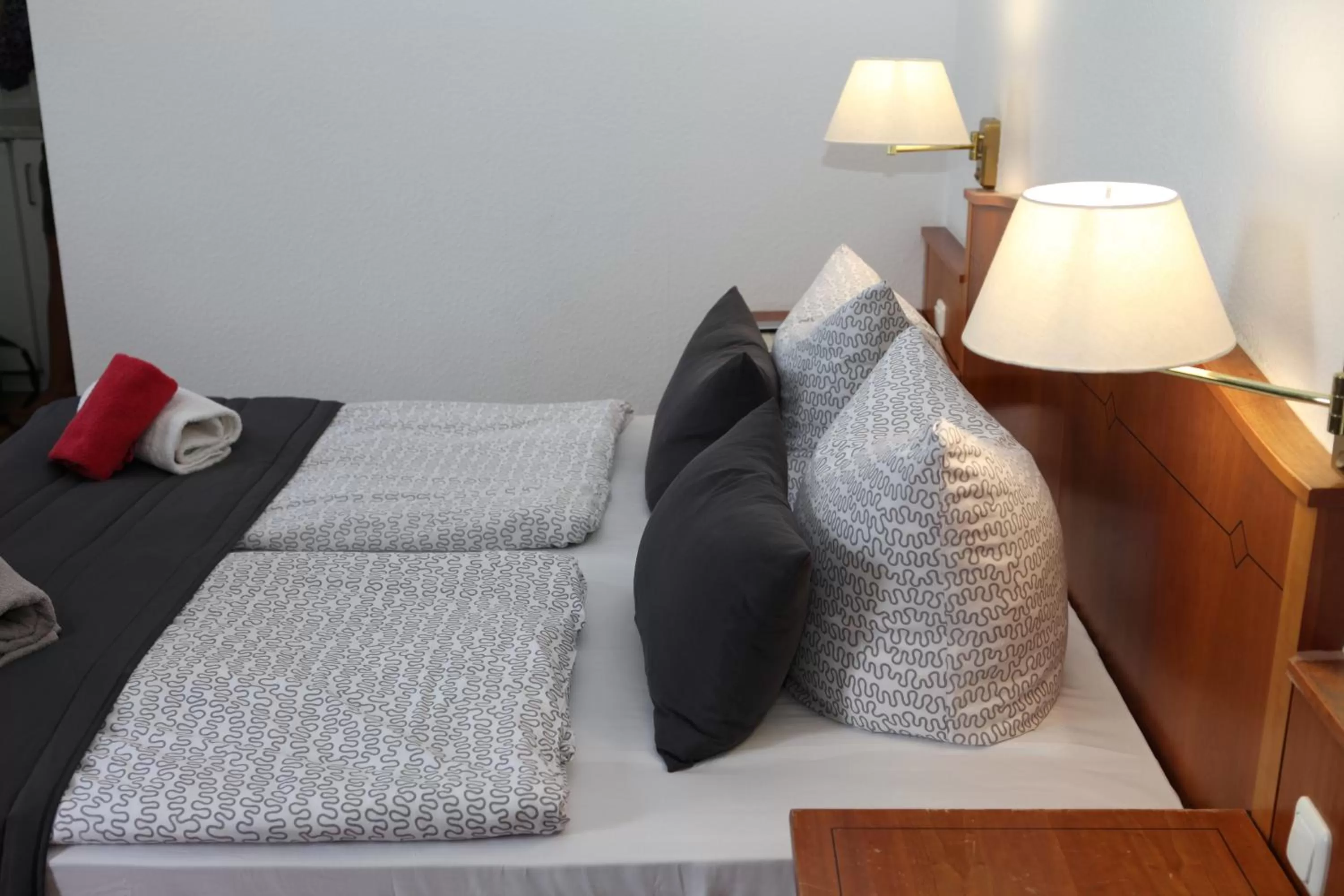 Bed in Hotel Alt-Erfurt