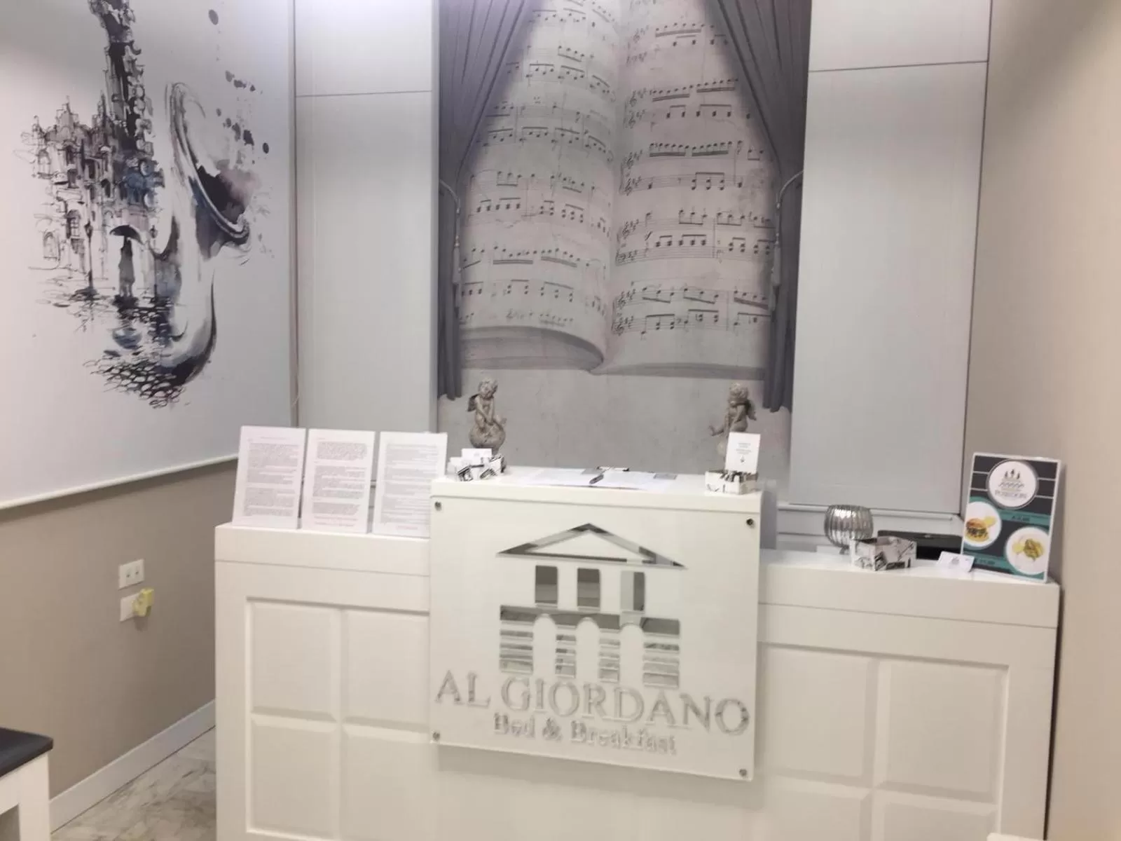 Living room in Al Giordano