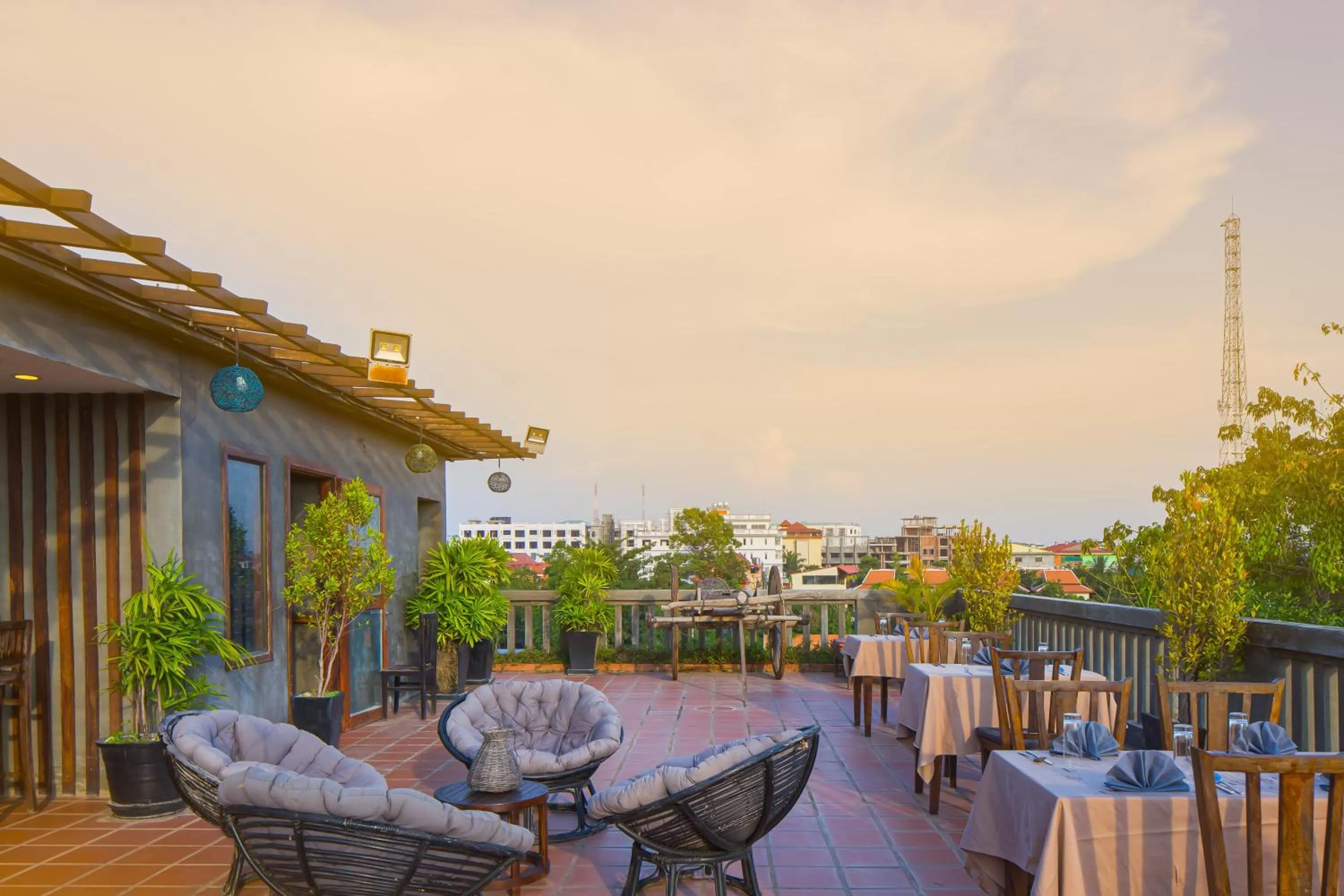 Restaurant/places to eat in Won Residence & Spa