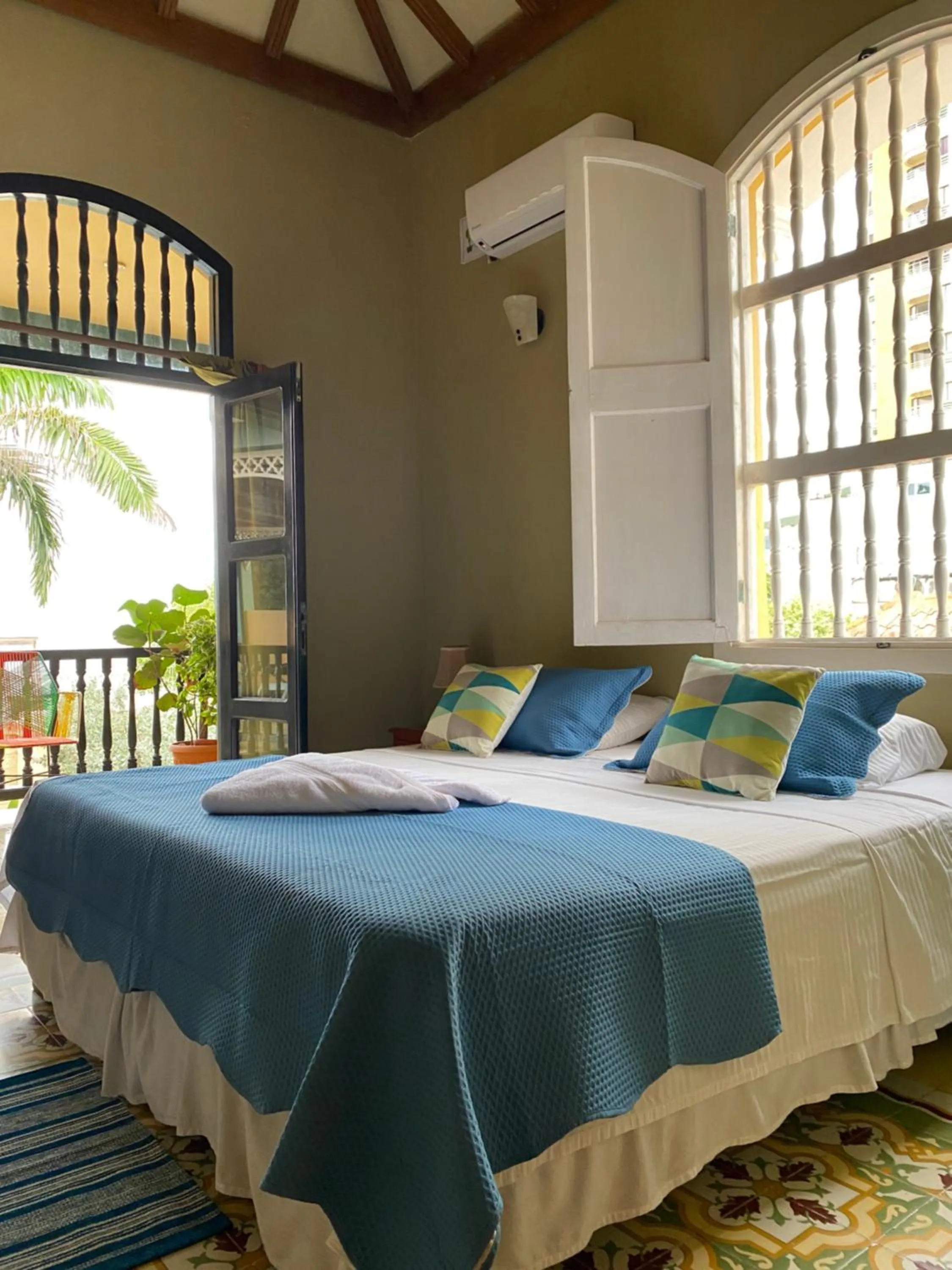 Bed in Hotel Boutique Castillo Ines Maria