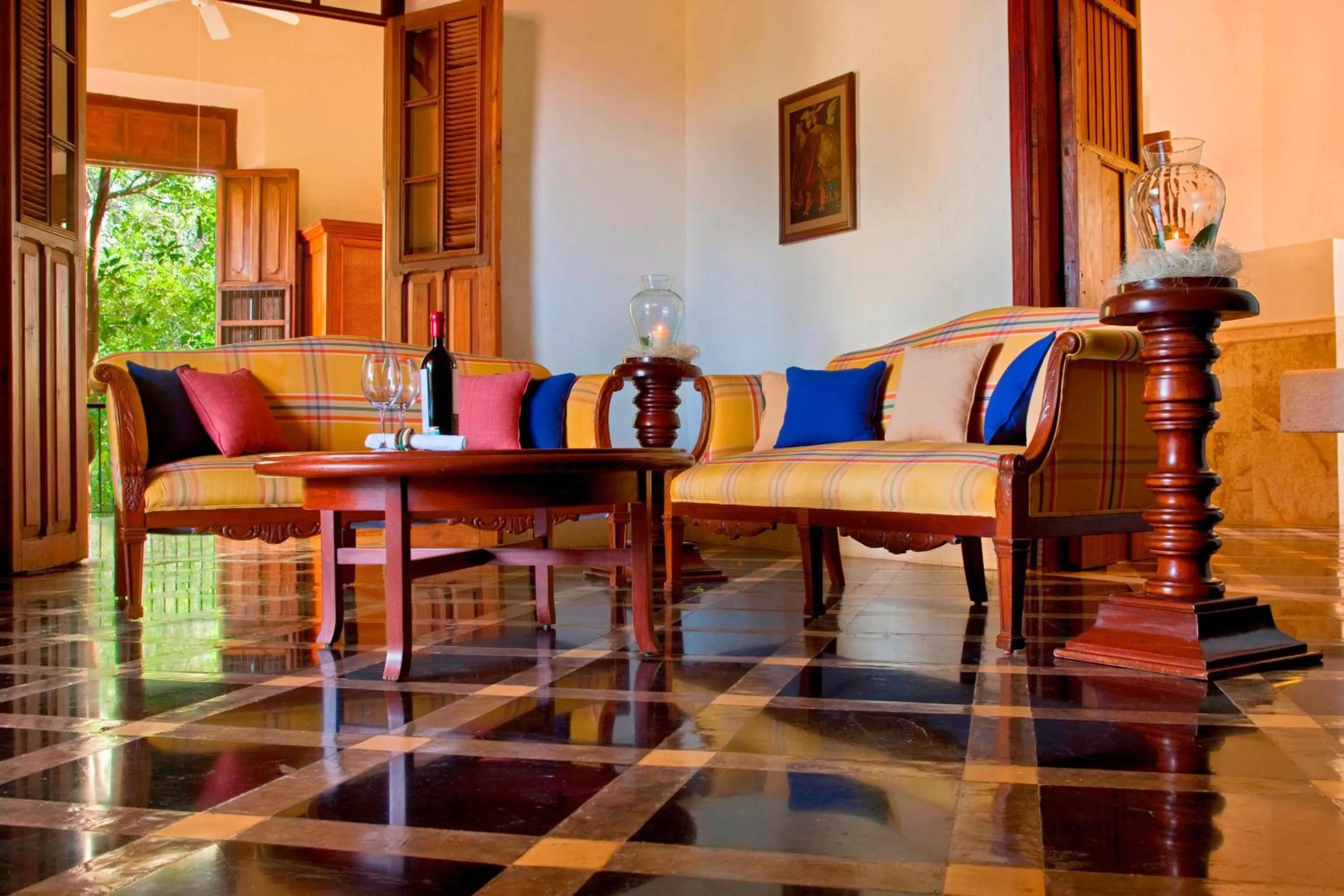 Photo of the whole room in Hacienda Temozon Sur