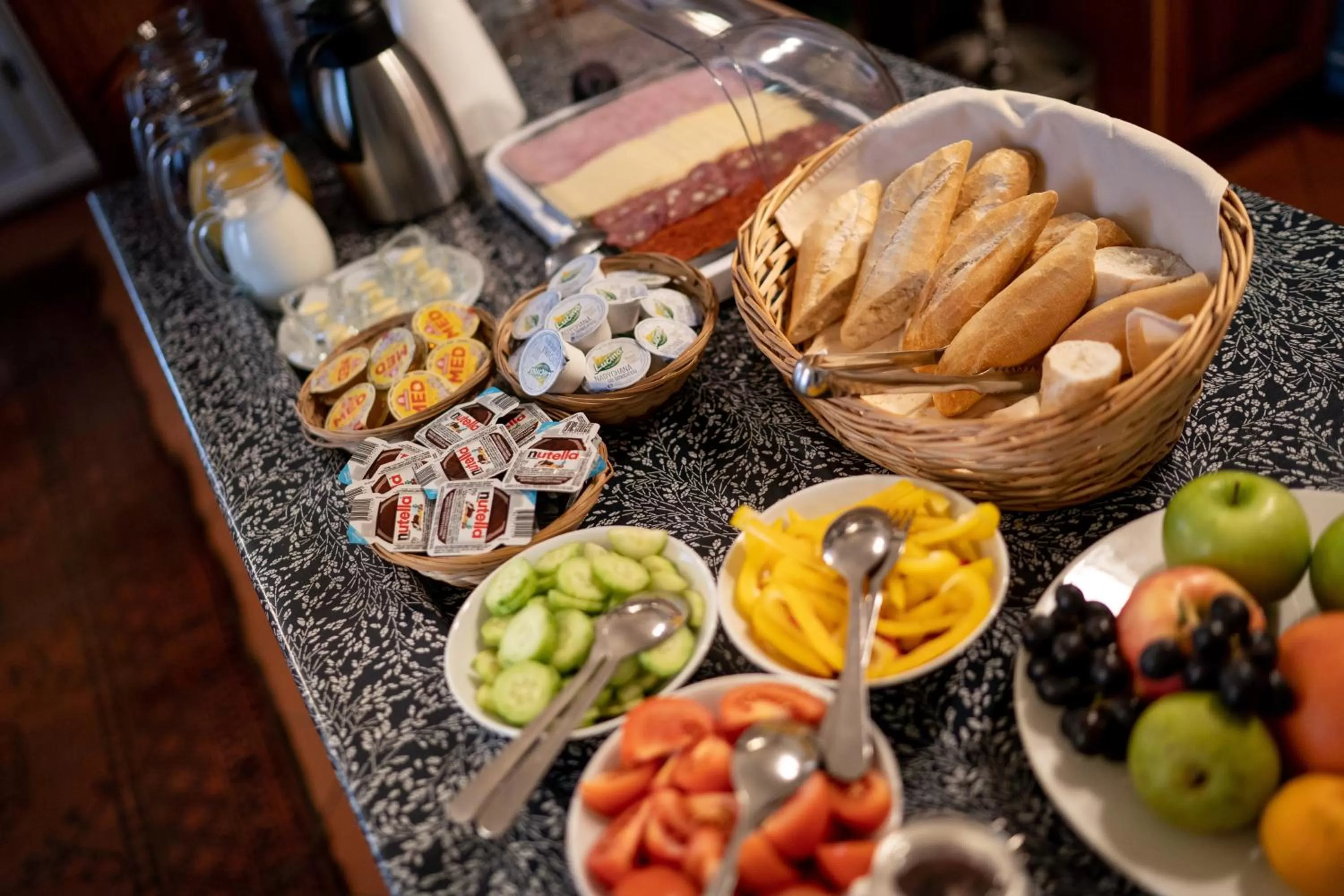 Breakfast in Hotel Dvur Hoffmeister