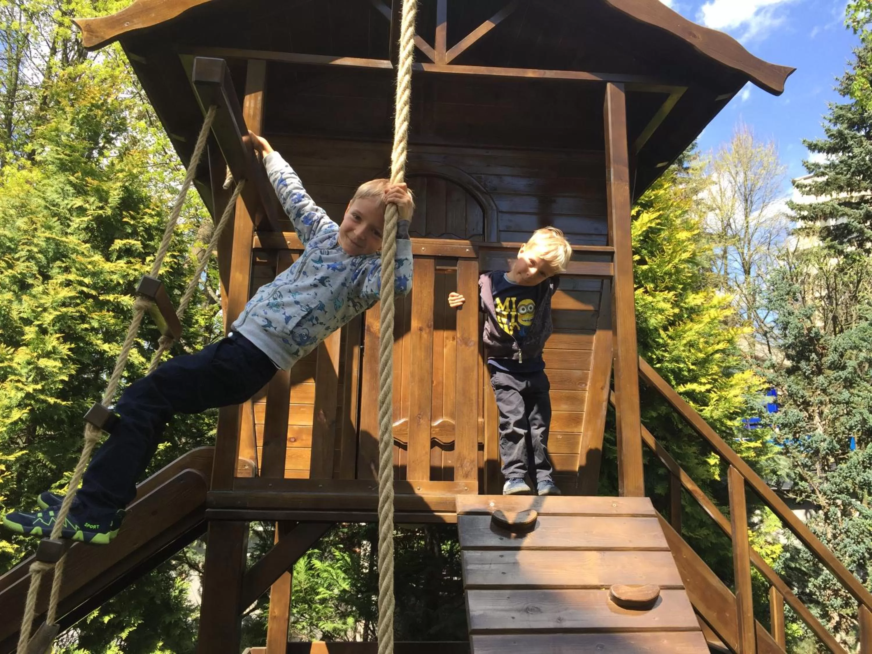 Children play ground in Eney Boutique Hotel