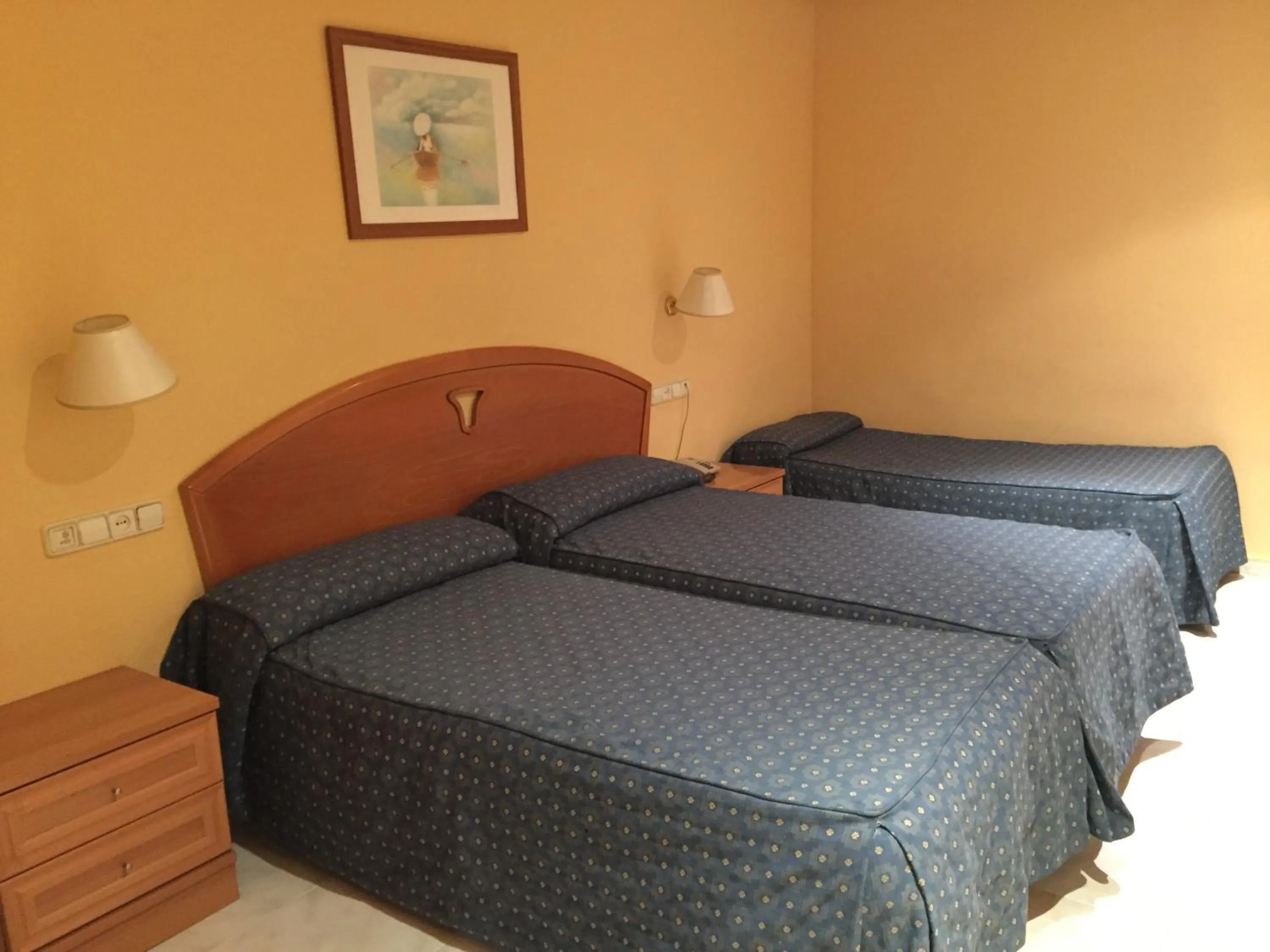 Bed in Hotel La Union