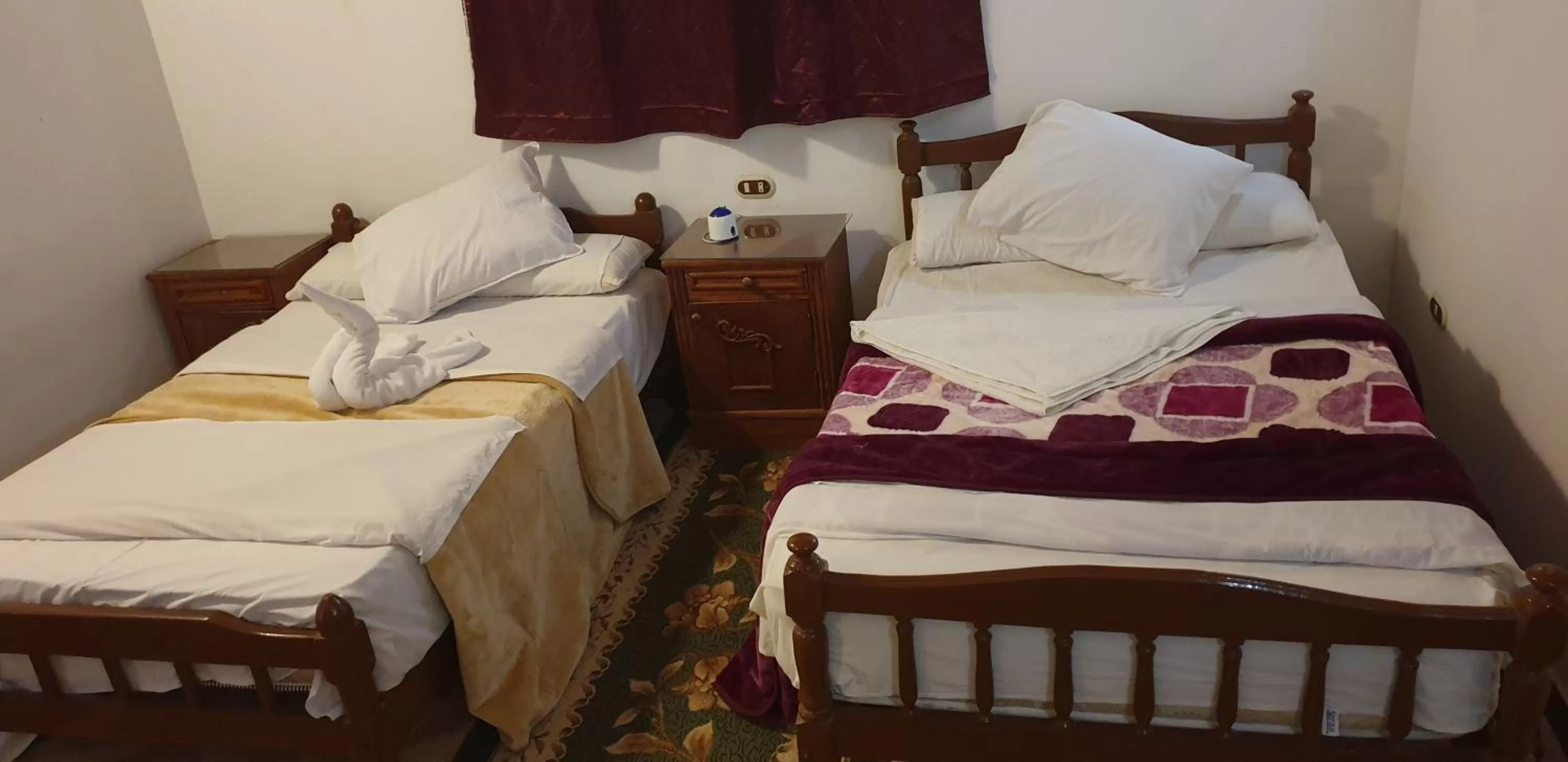 Bed in Luxor Villa Hatshepsut