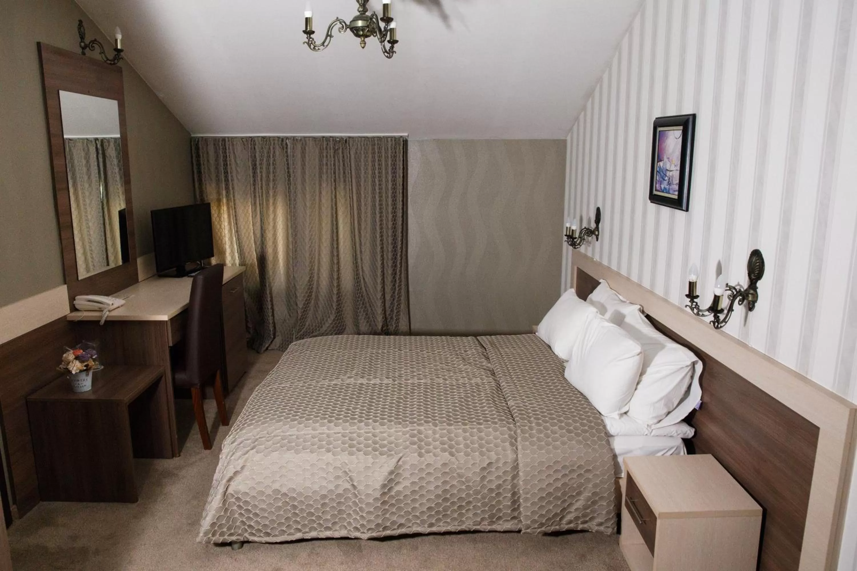 Bedroom, Bed in Spa Hotel Kleptuza