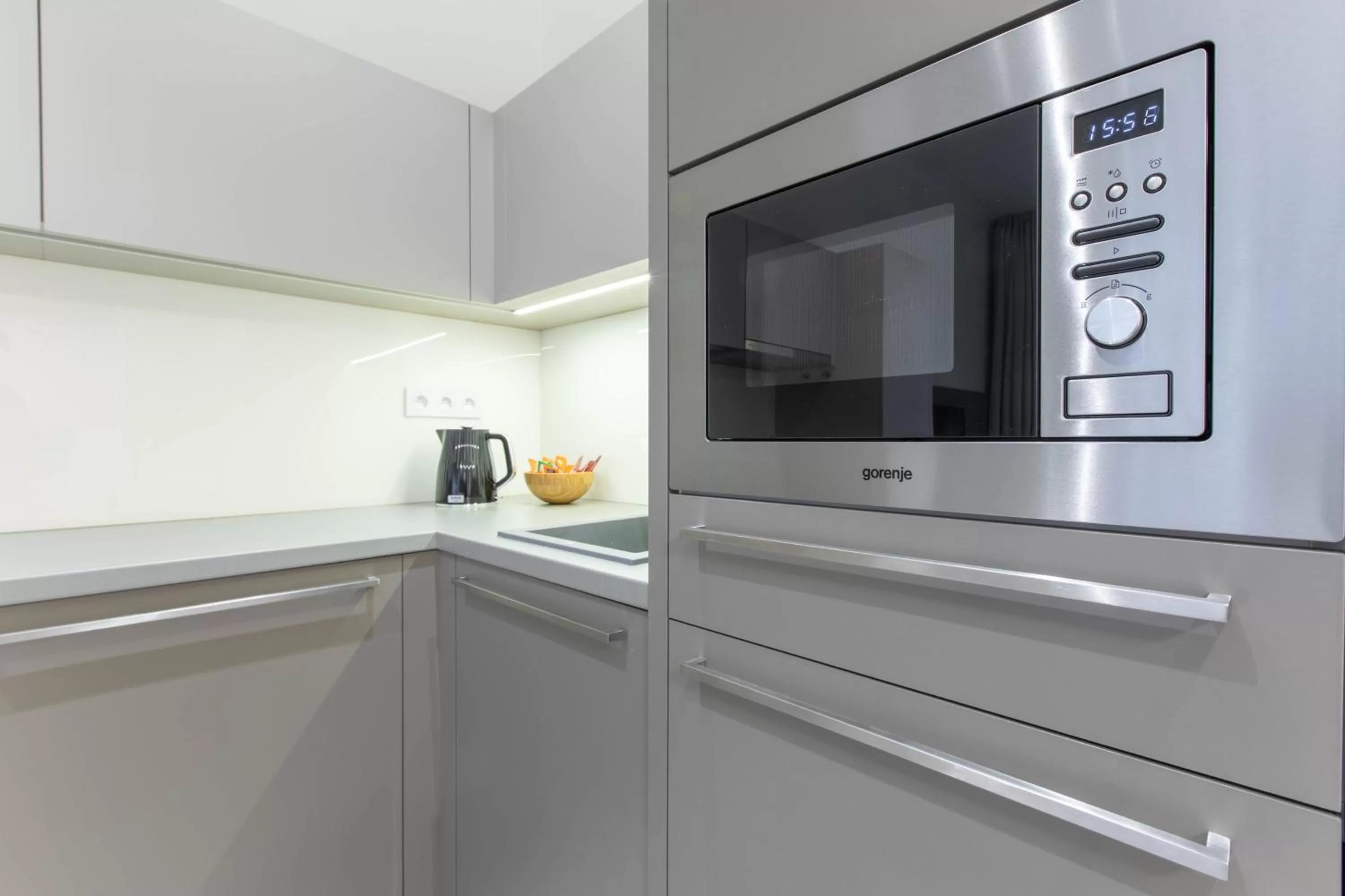 Coffee/tea facilities in Lampi Aparthotel Prague