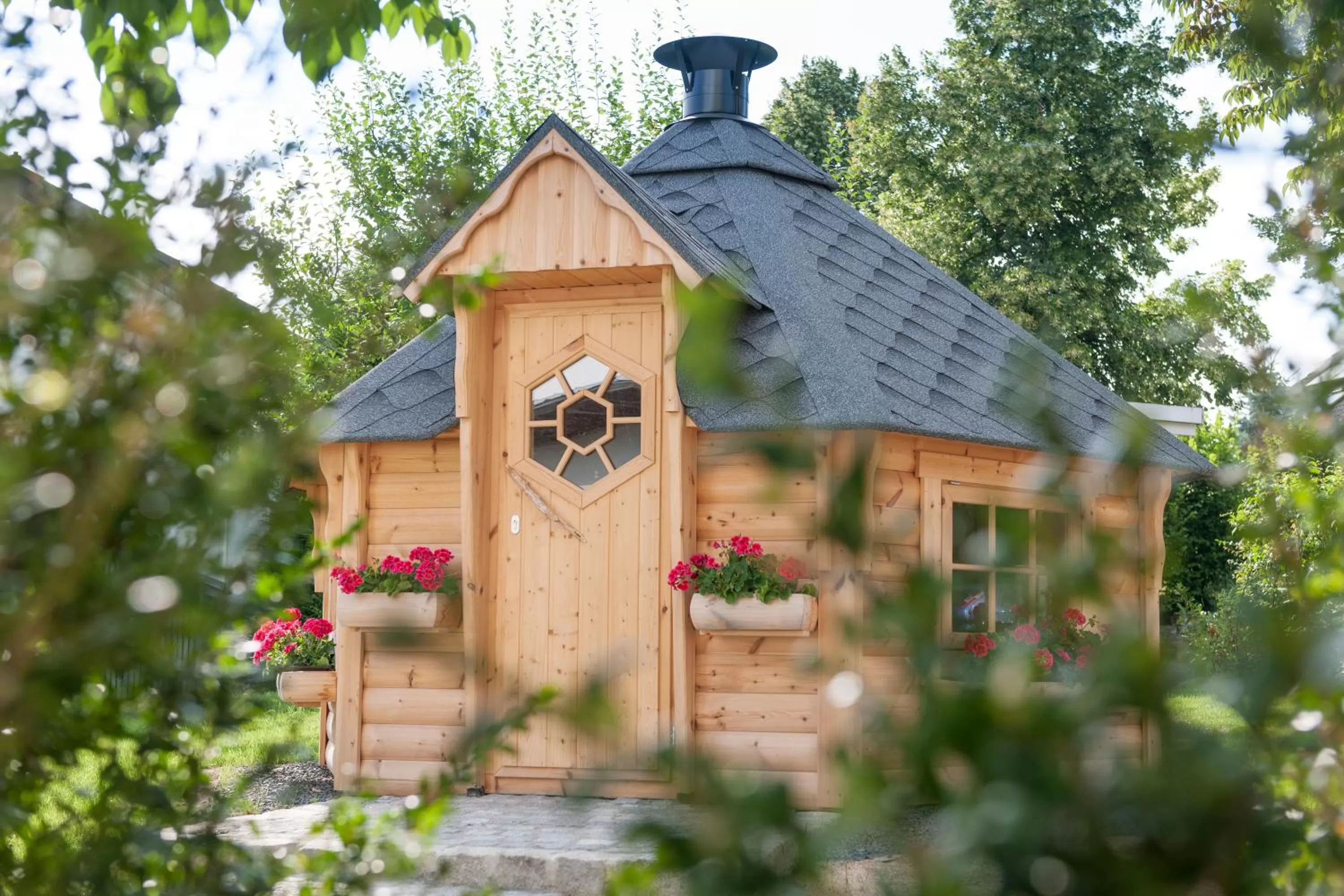 BBQ facilities in Hotel Schönbuch