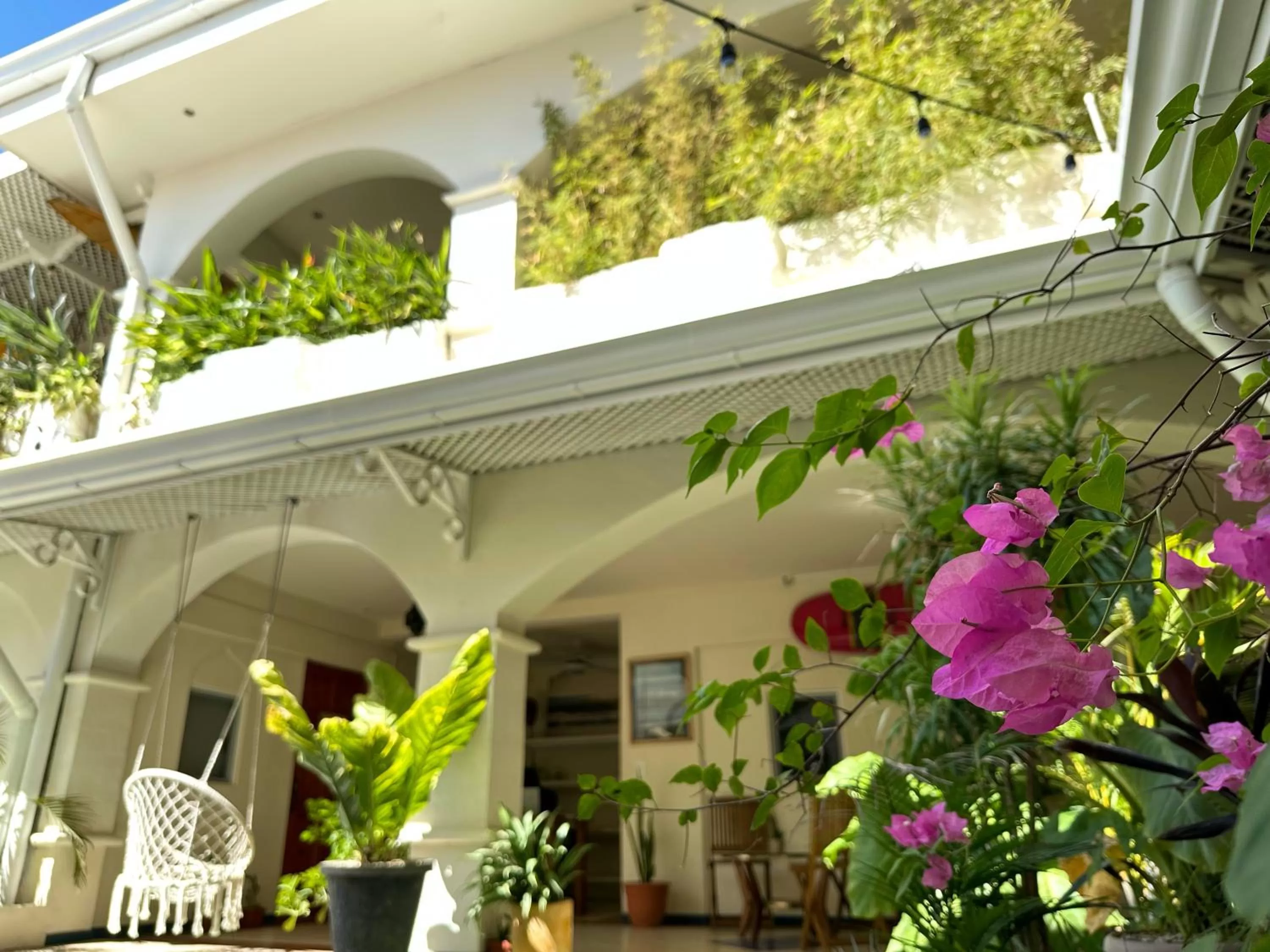 Property building in Zulu Surf Hotel Tamarindo