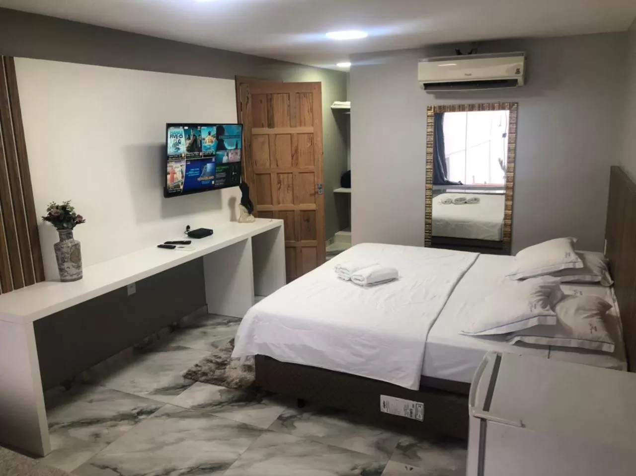 Bed in Pousada e Restaurante Vista Turquesa