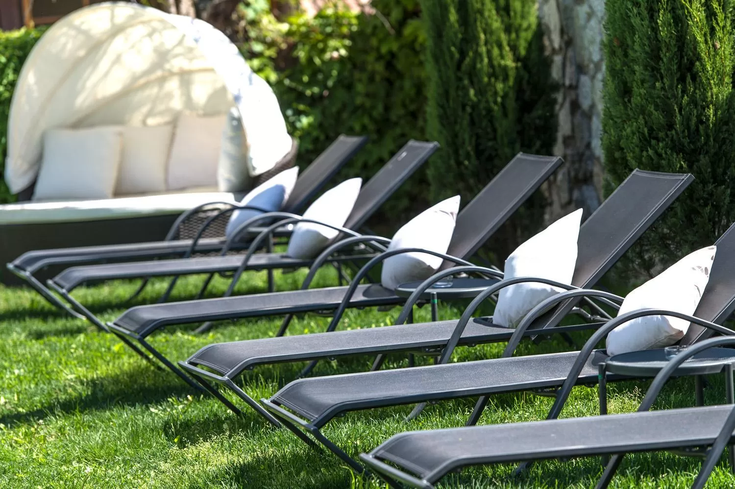 Garden in Mair Am Ort Living Hotel B&B