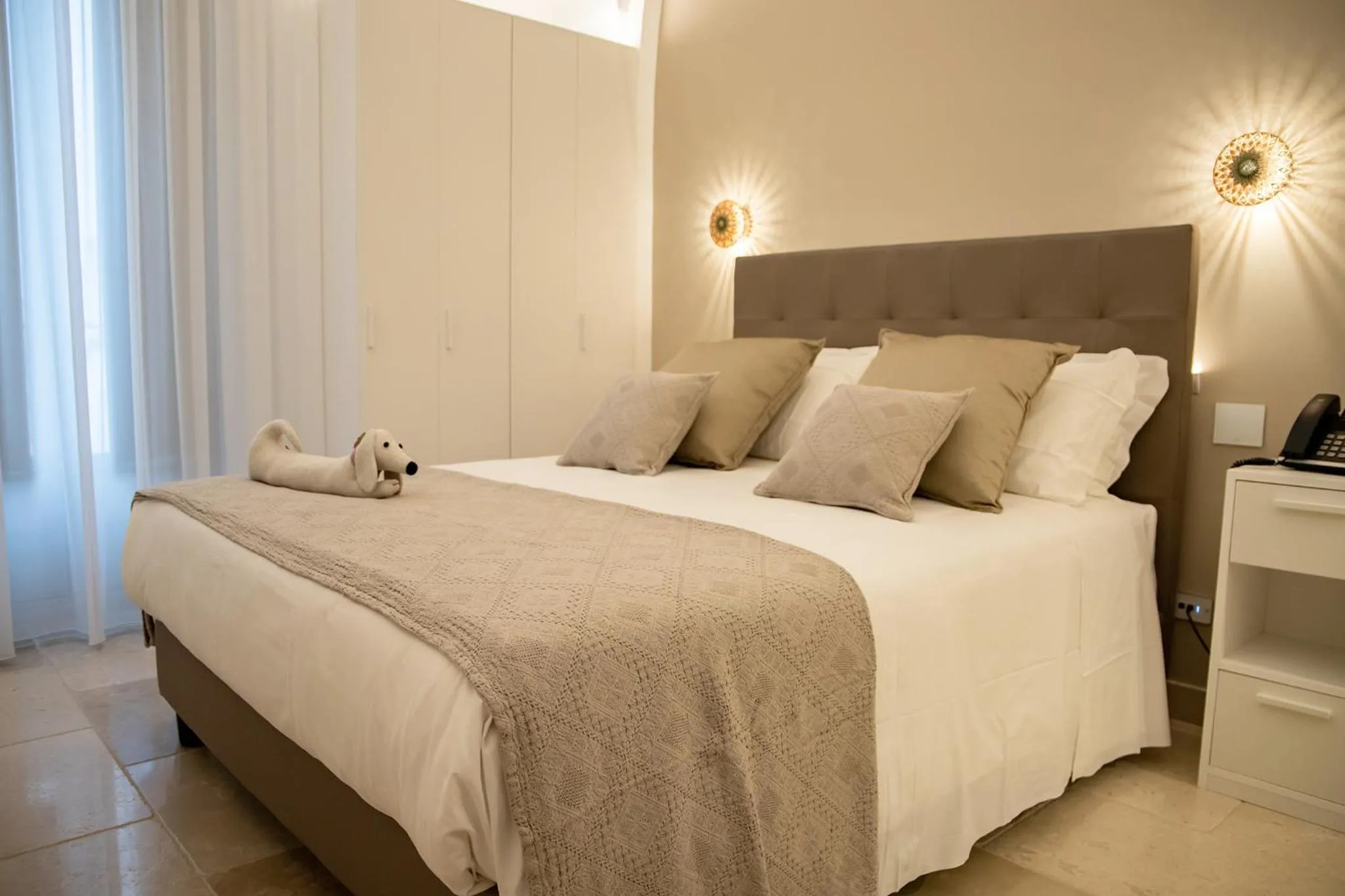 Bed in MONUN Hotel&Spa