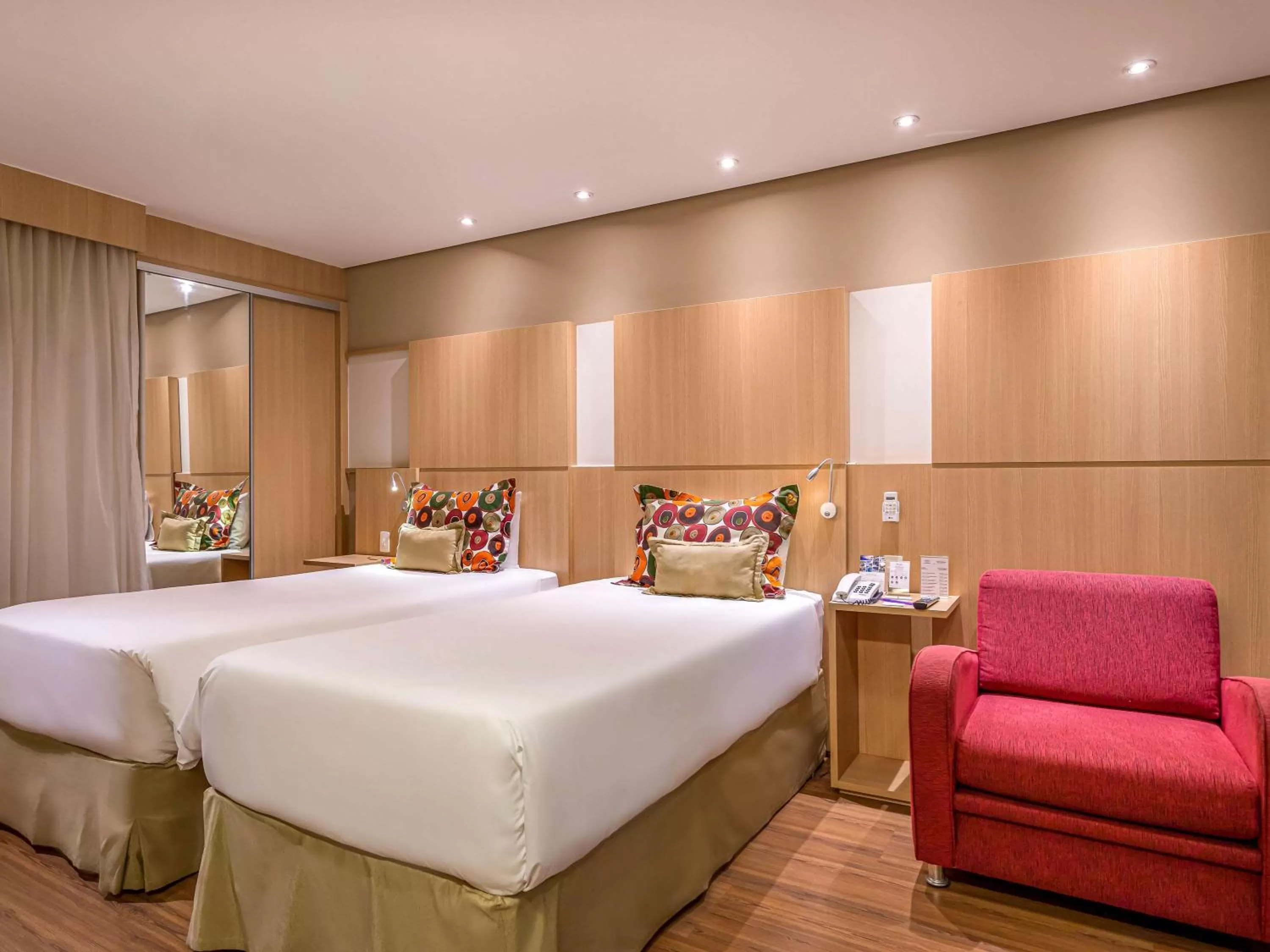 Bed in Mercure São Paulo Nações Unidas