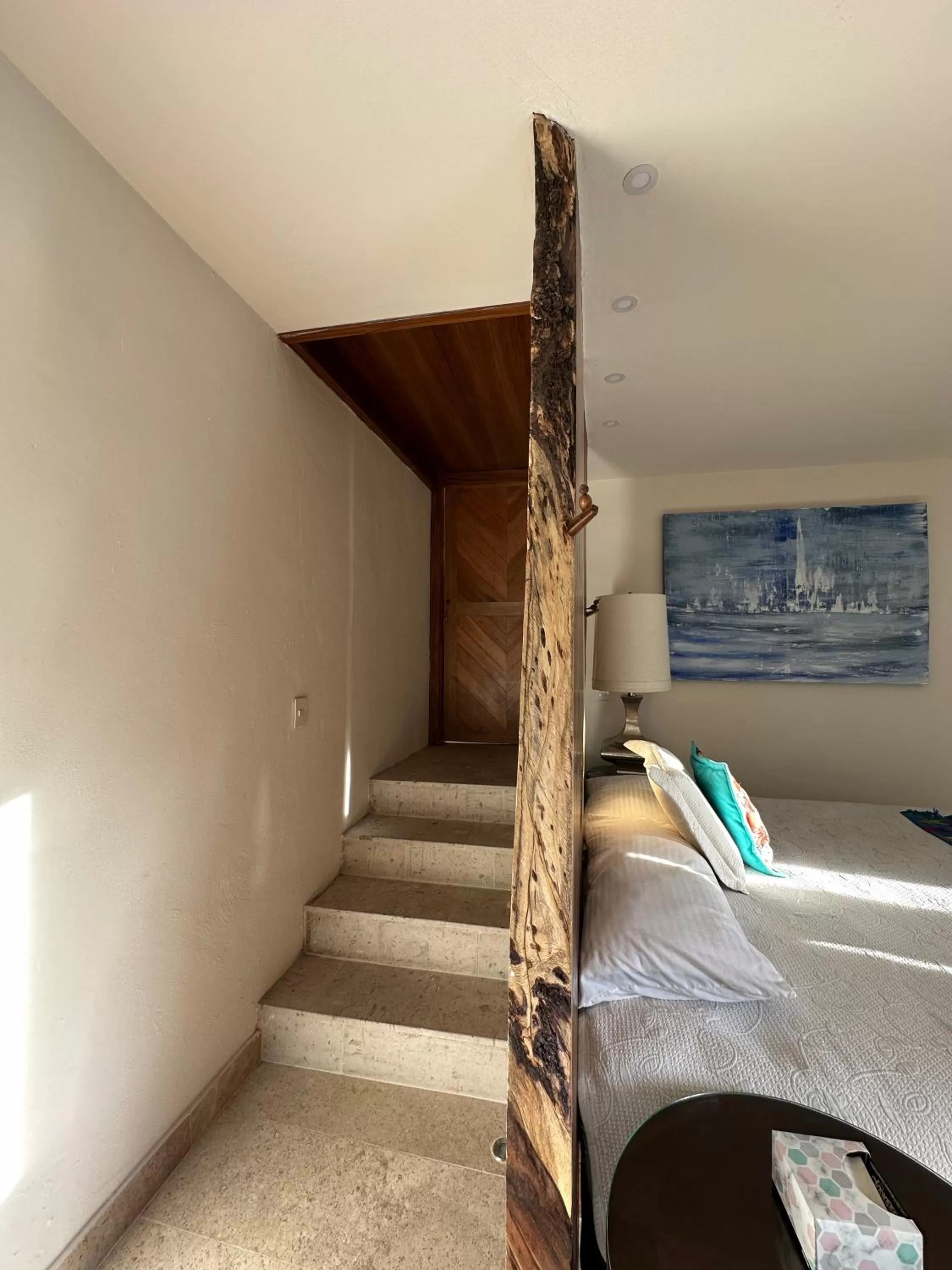 Bed in Hotel Lindo Ajijic Bed & Breakfast