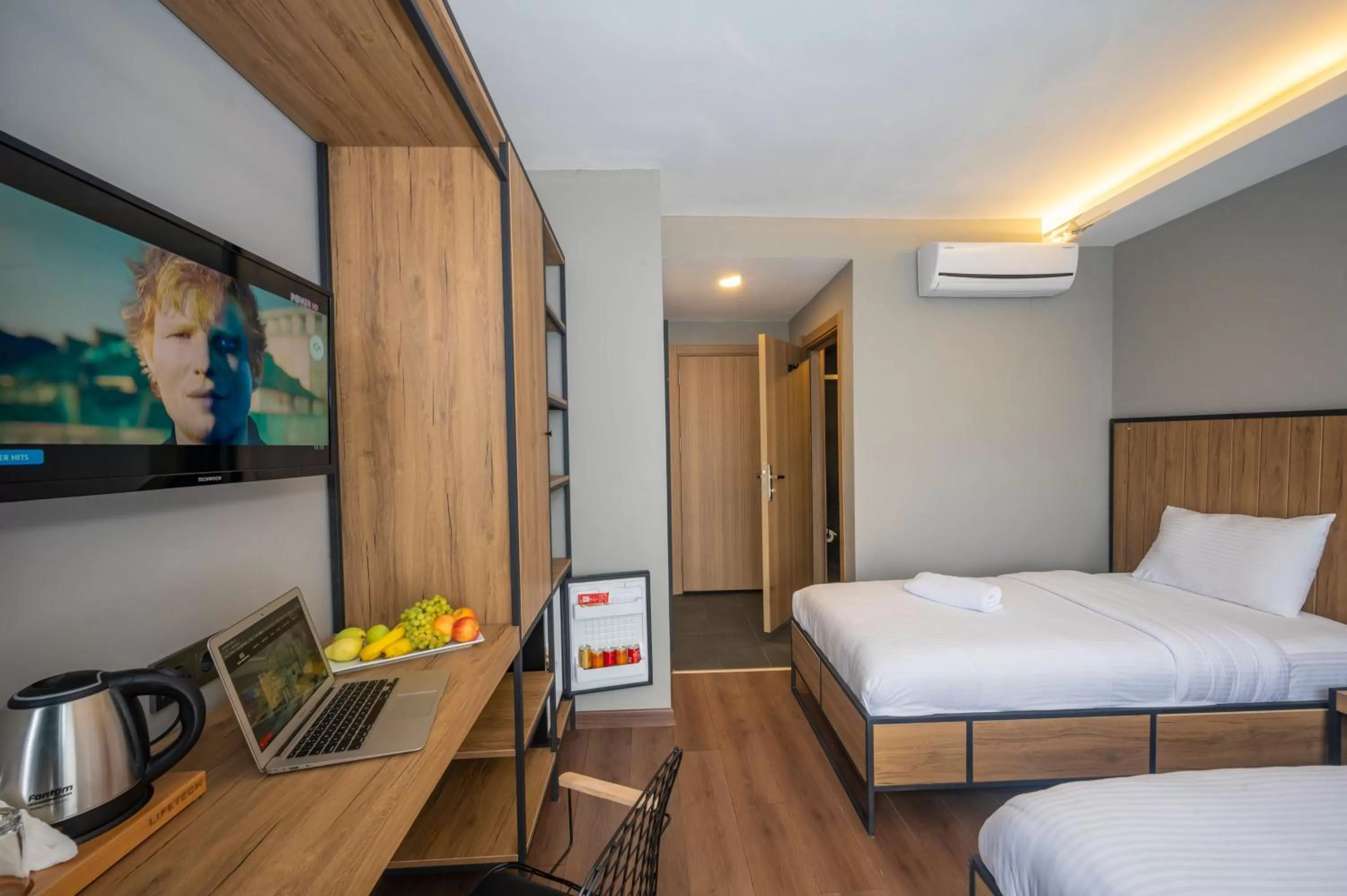 TV and multimedia, Bed in Çorlu Dem Hotel