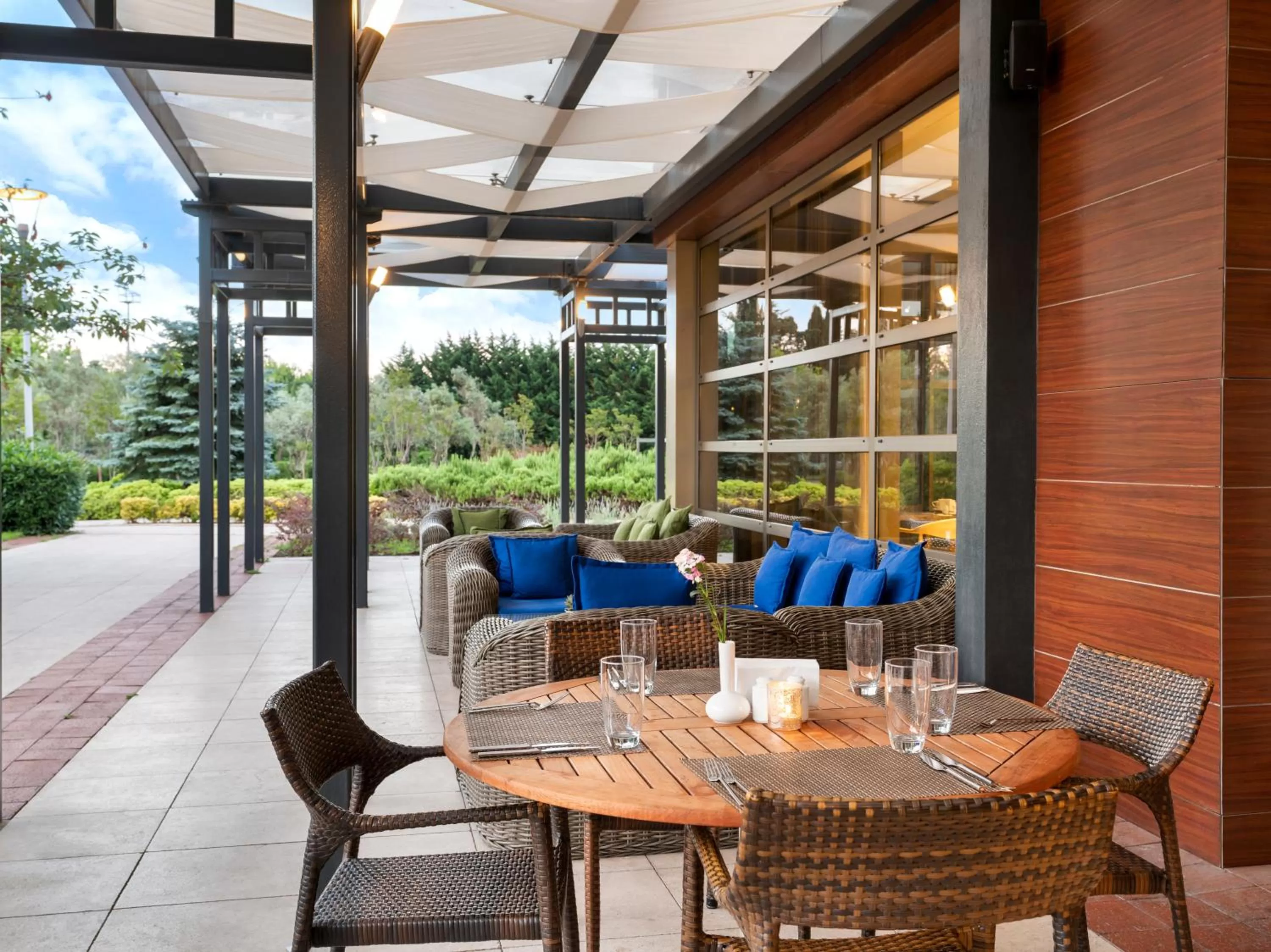 Patio in Novotel Trabzon