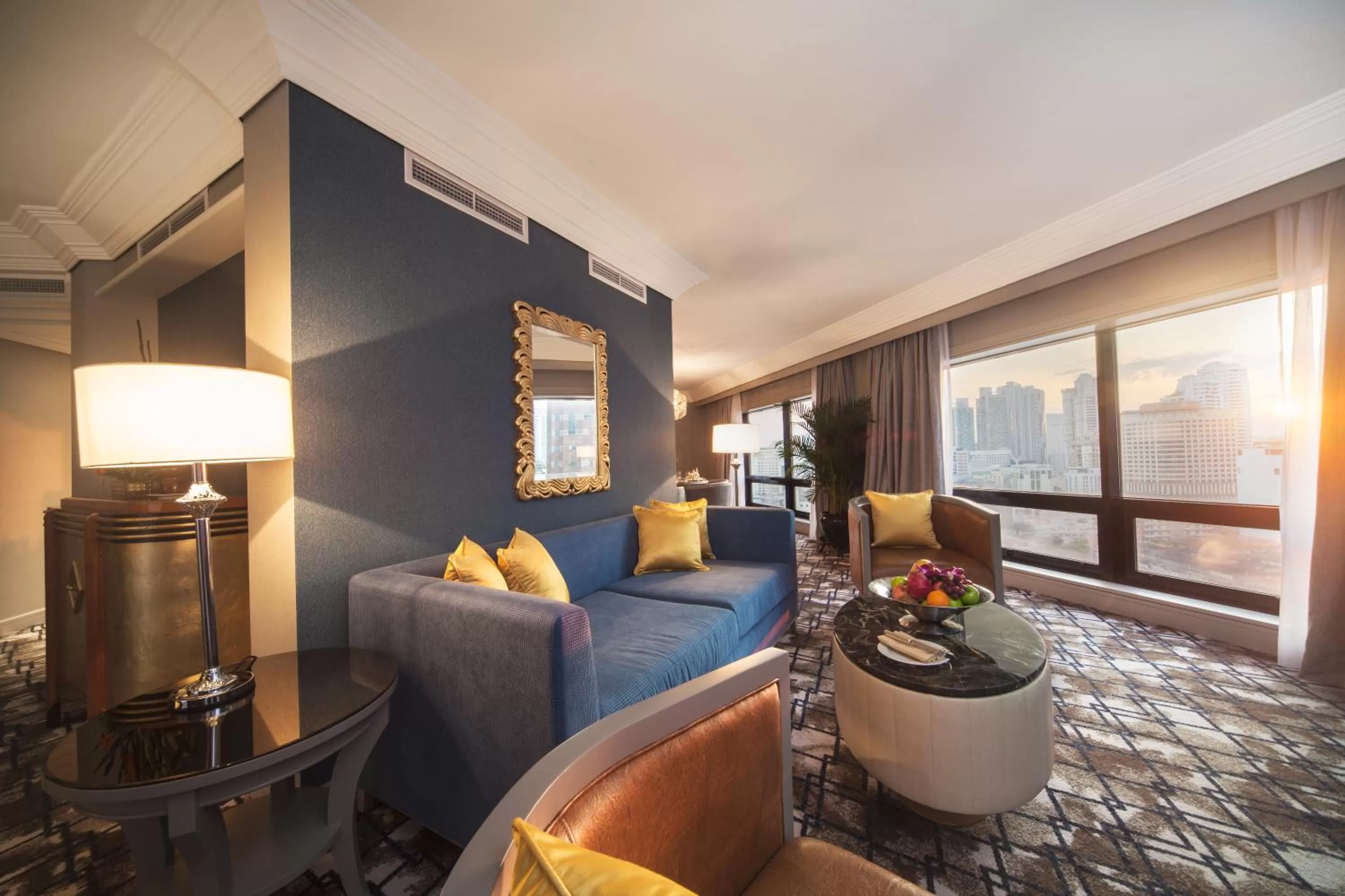 Living room, Bed in Grand Millennium Kuala Lumpur