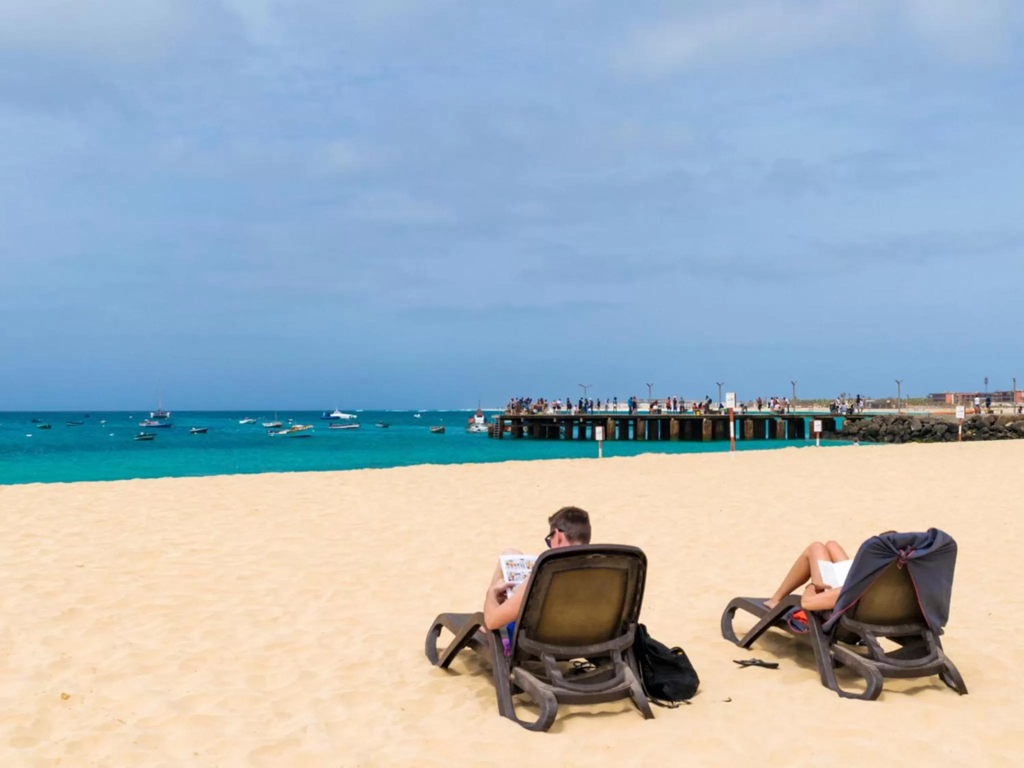 Beach in Sal Beach Club