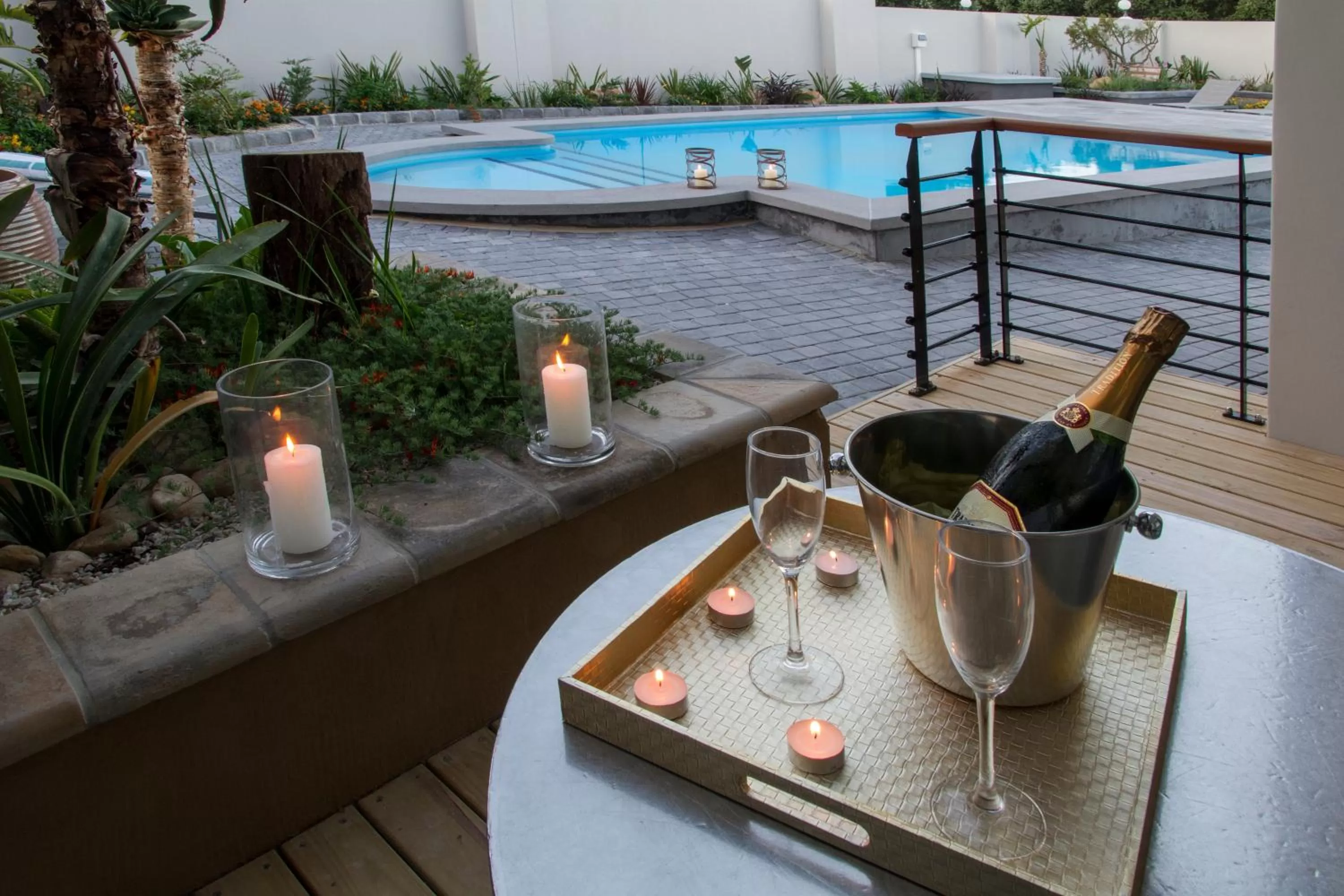 Swimming pool in Ocean Bay Guesthouse