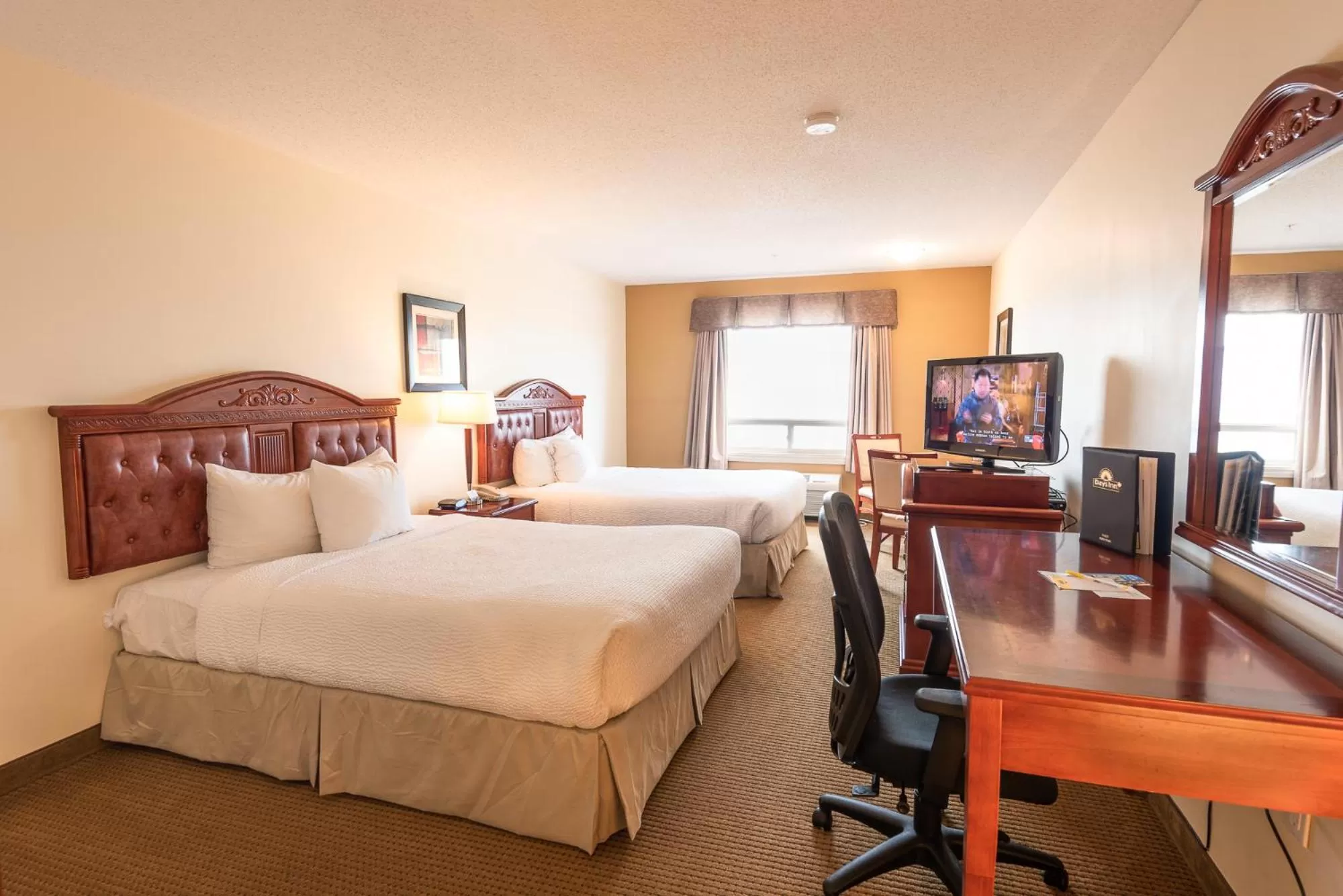 Bed in Days Inn by Wyndham Bonnyville